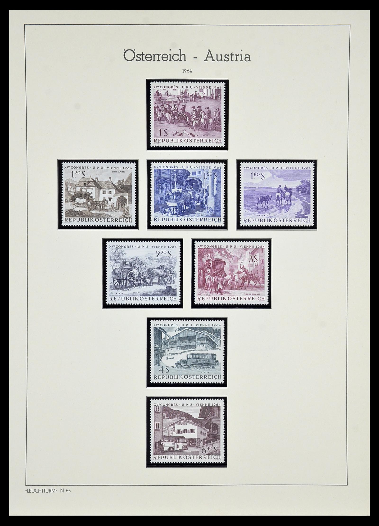34150 171 - Postzegelverzameling 34150 Oostenrijk en gebieden 1850-1975.