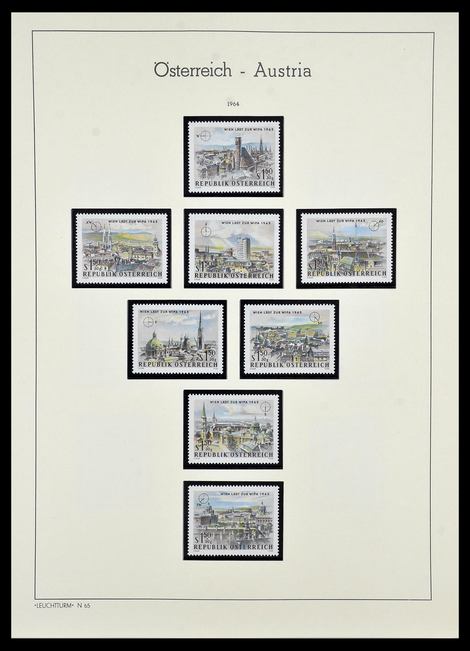 34150 173 - Stamp collection 34150 Austria and territories 1850-1975.