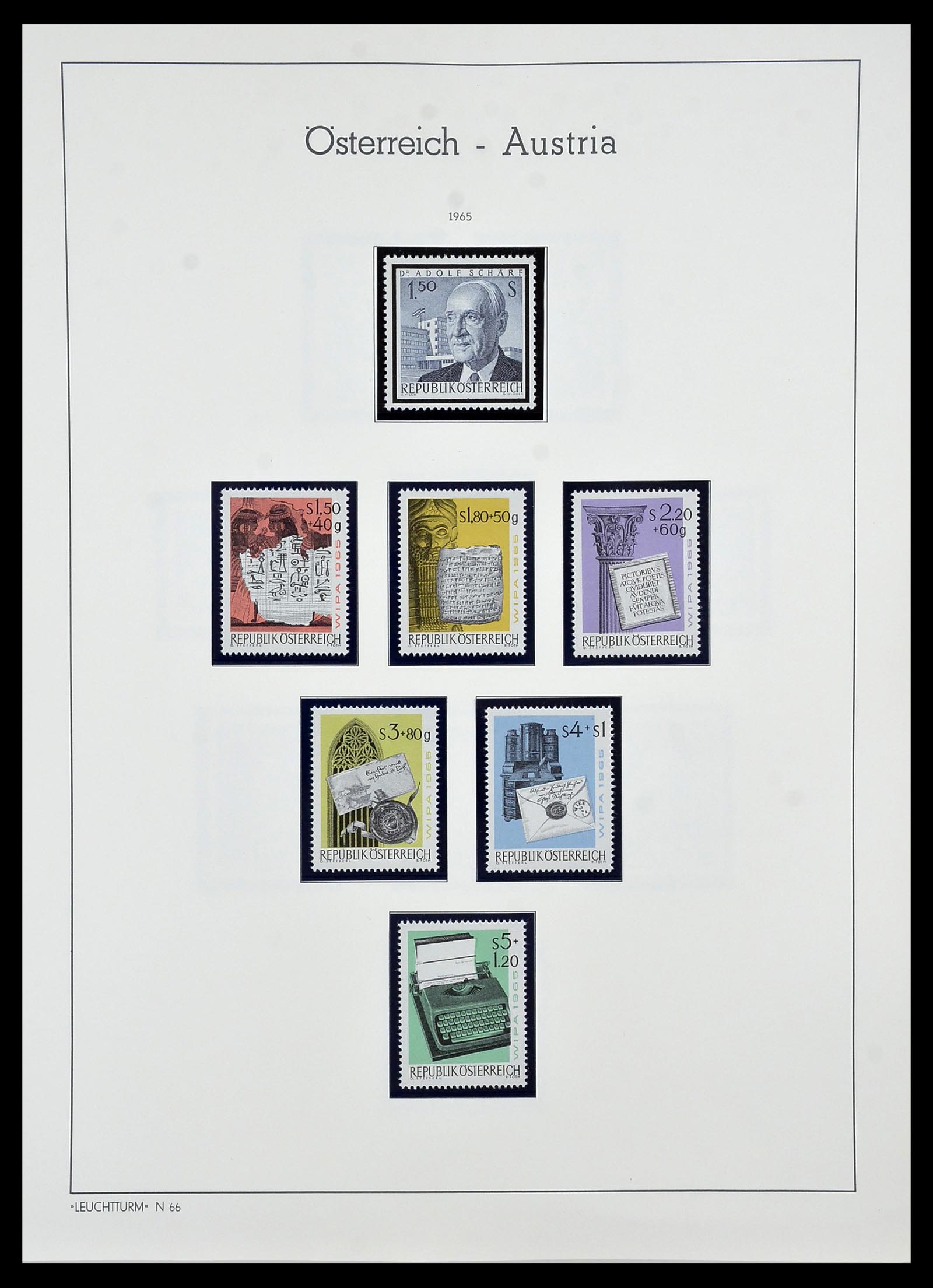 34150 175 - Postzegelverzameling 34150 Oostenrijk en gebieden 1850-1975.