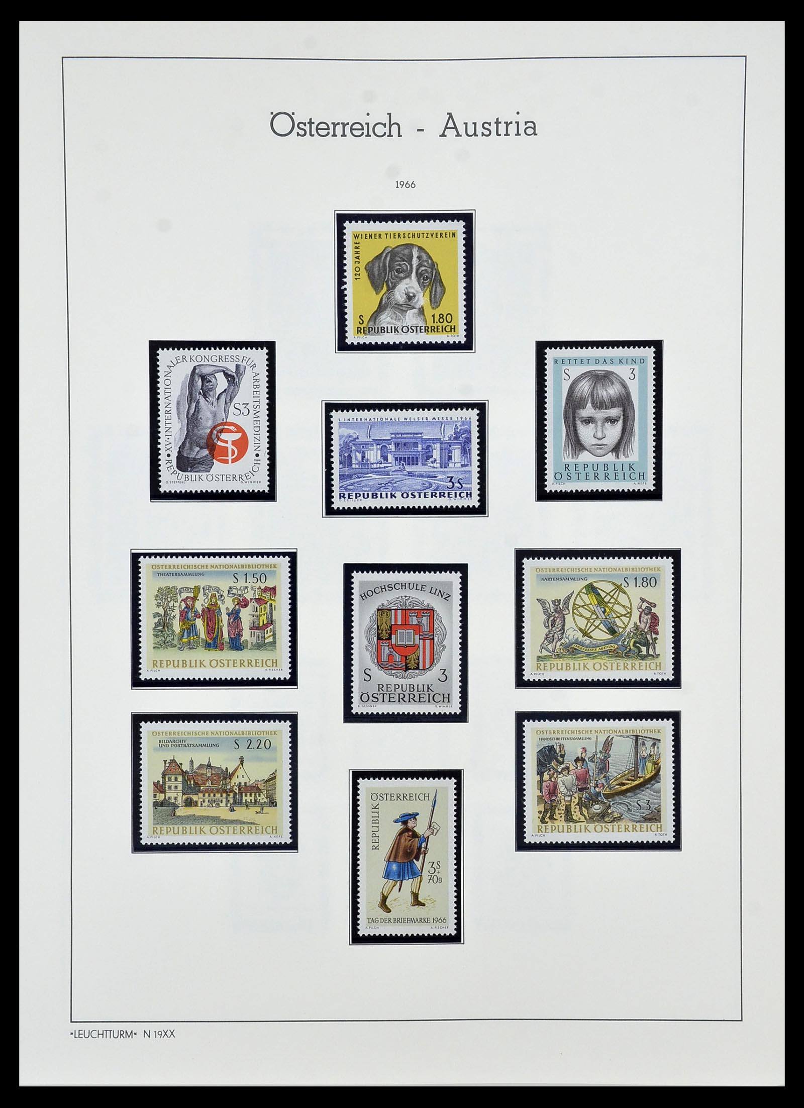 34150 178 - Postzegelverzameling 34150 Oostenrijk en gebieden 1850-1975.