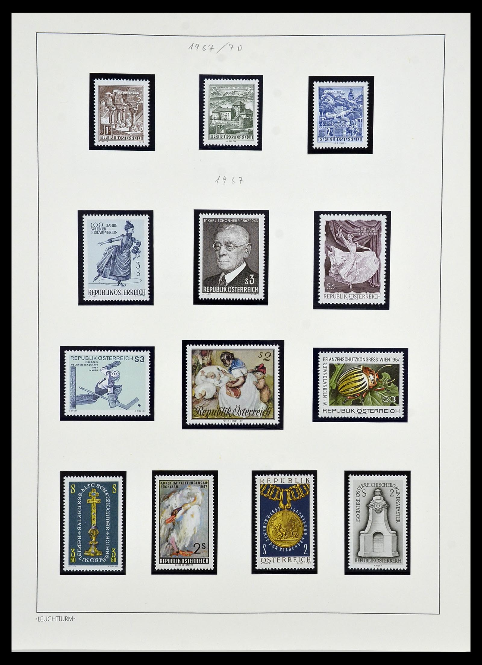 34150 180 - Postzegelverzameling 34150 Oostenrijk en gebieden 1850-1975.