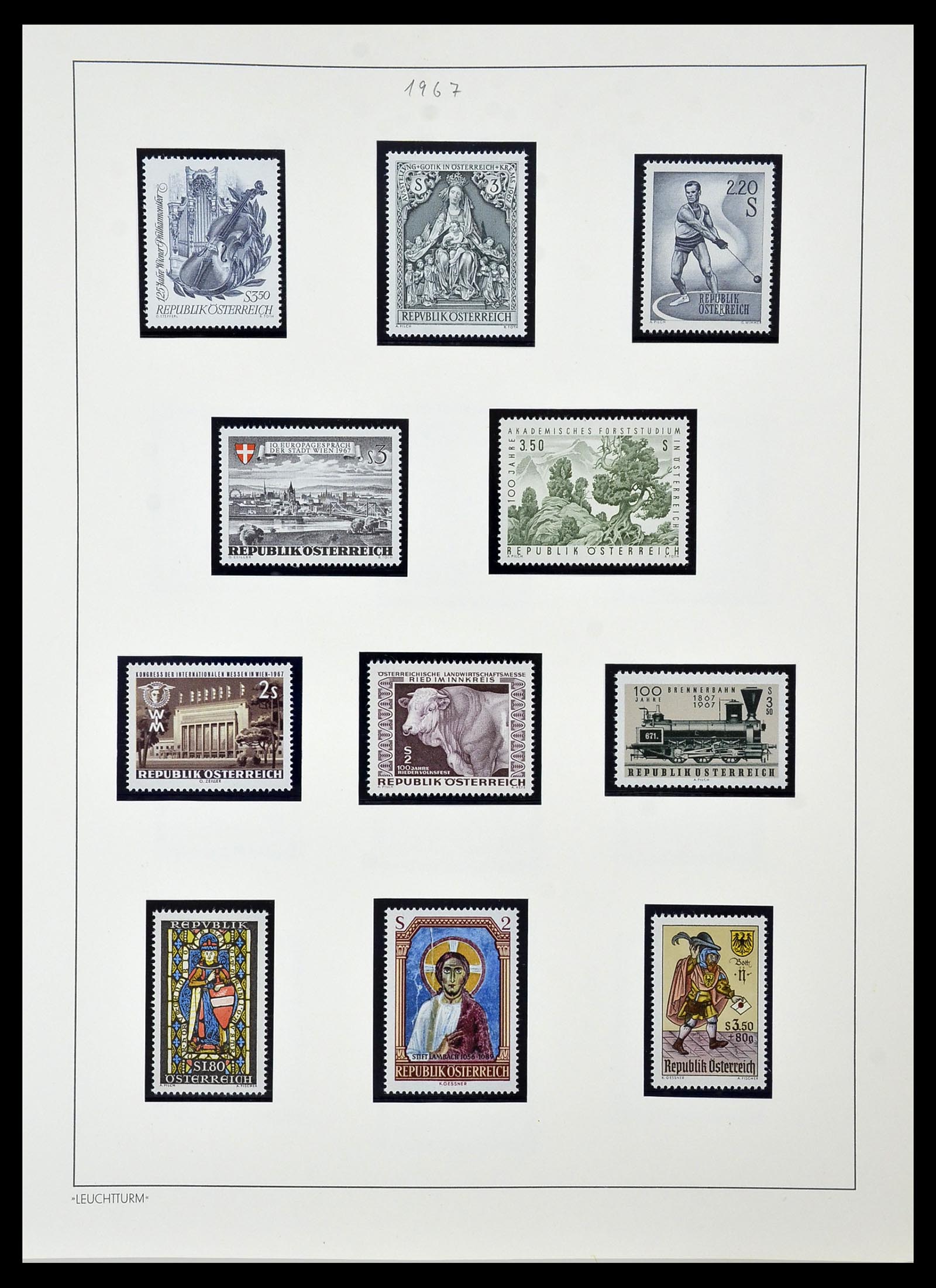 34150 181 - Postzegelverzameling 34150 Oostenrijk en gebieden 1850-1975.