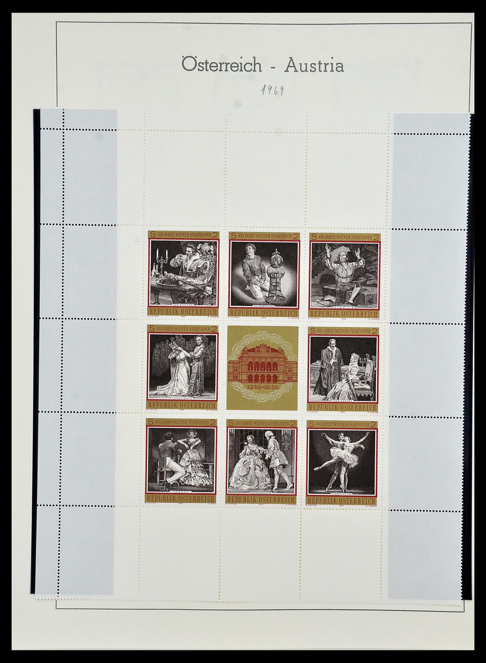 34150 187 - Postzegelverzameling 34150 Oostenrijk en gebieden 1850-1975.
