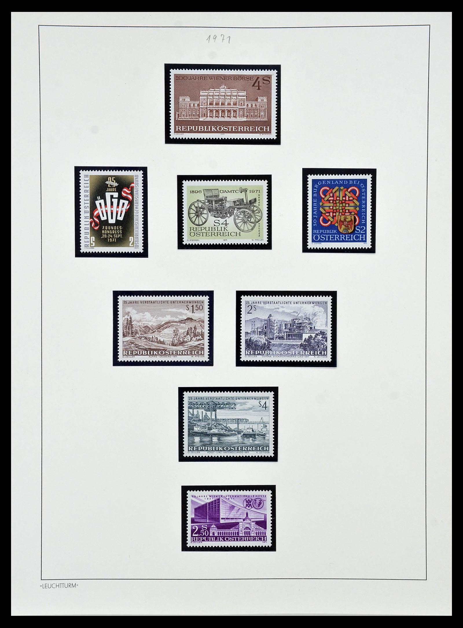 34150 193 - Postzegelverzameling 34150 Oostenrijk en gebieden 1850-1975.