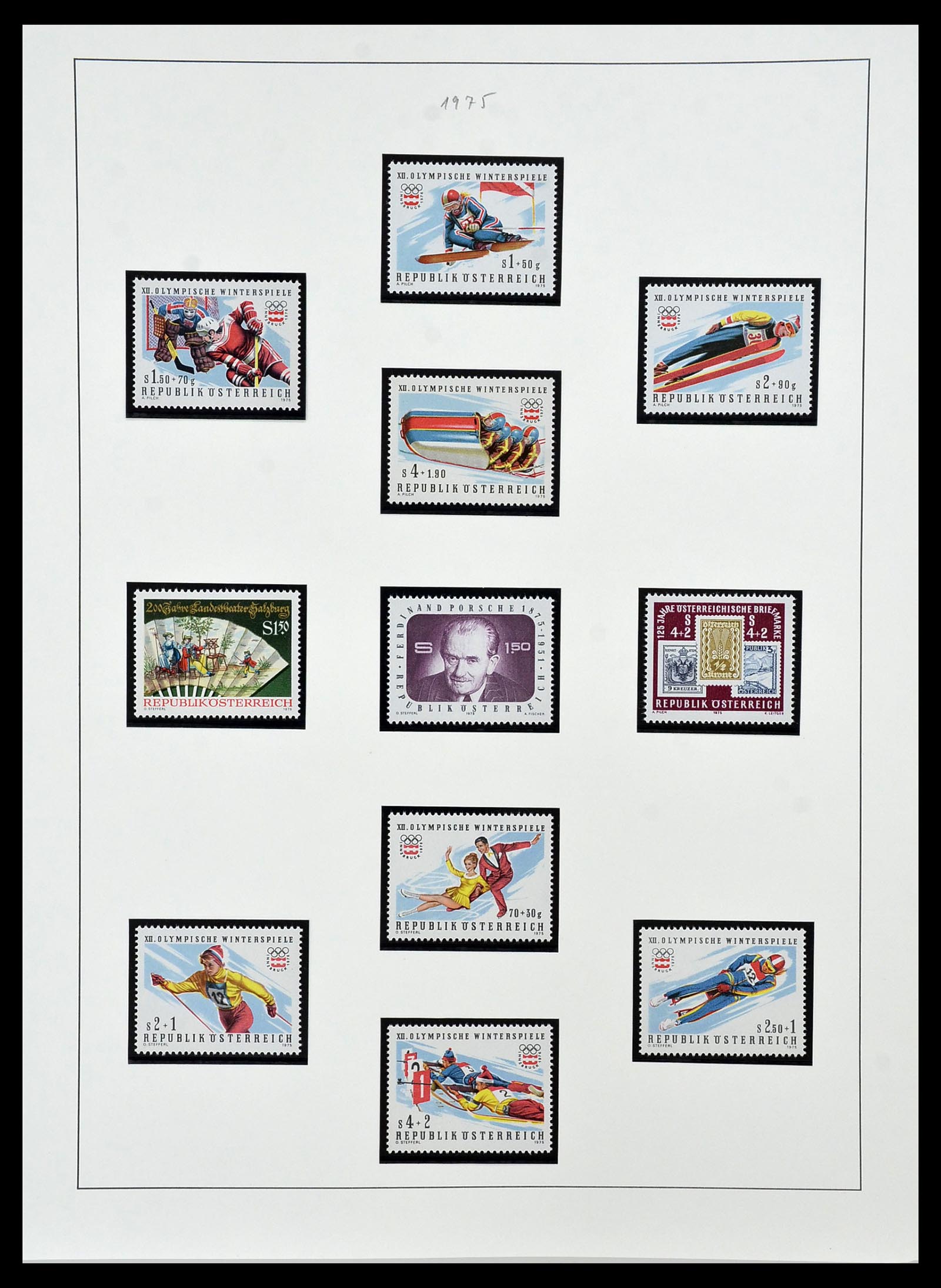 34150 205 - Postzegelverzameling 34150 Oostenrijk en gebieden 1850-1975.
