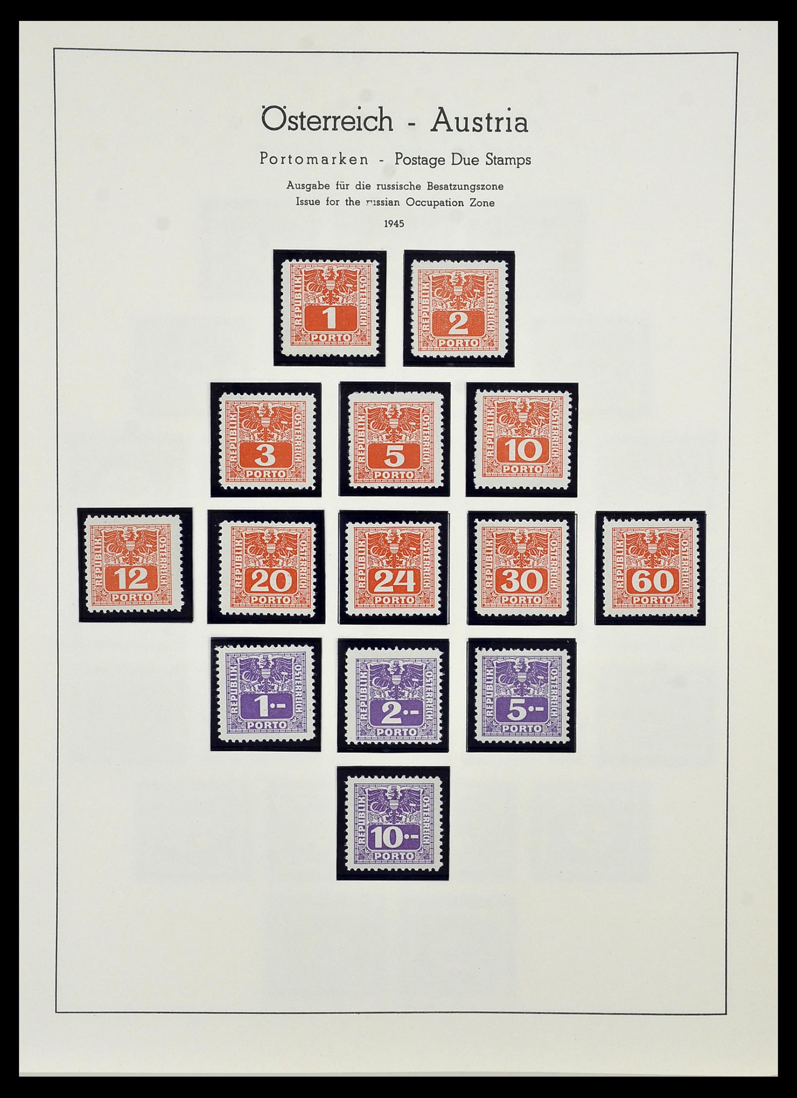 34150 206 - Postzegelverzameling 34150 Oostenrijk en gebieden 1850-1975.