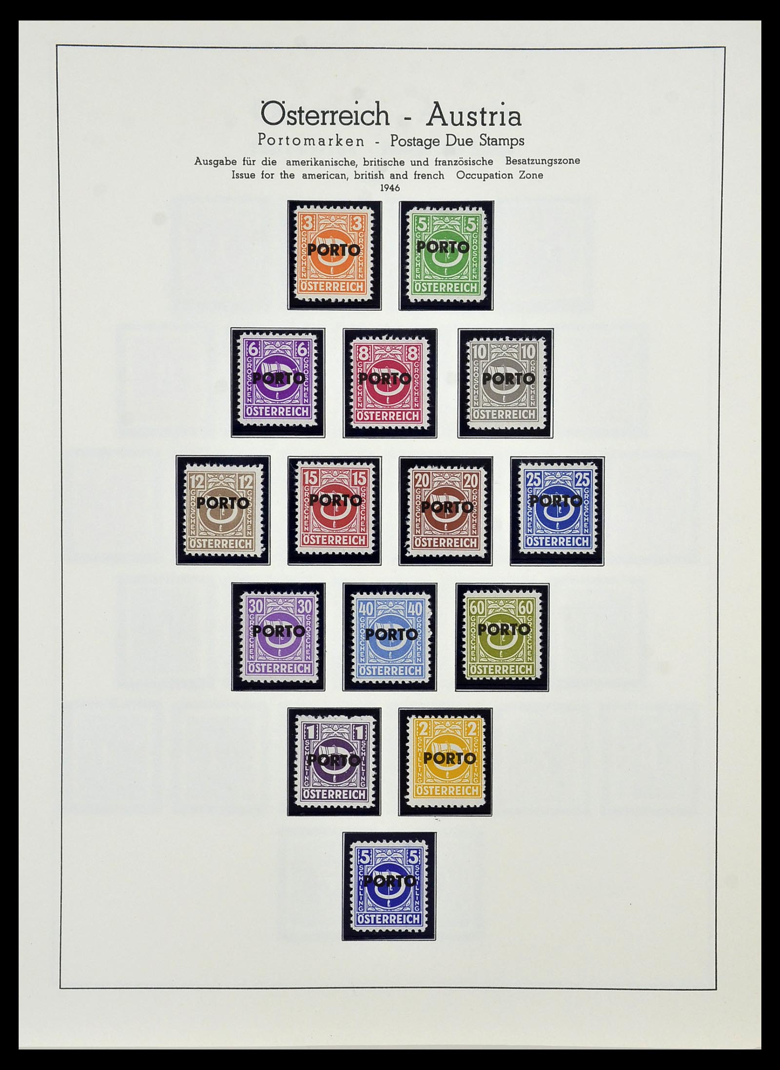 34150 208 - Stamp collection 34150 Austria and territories 1850-1975.