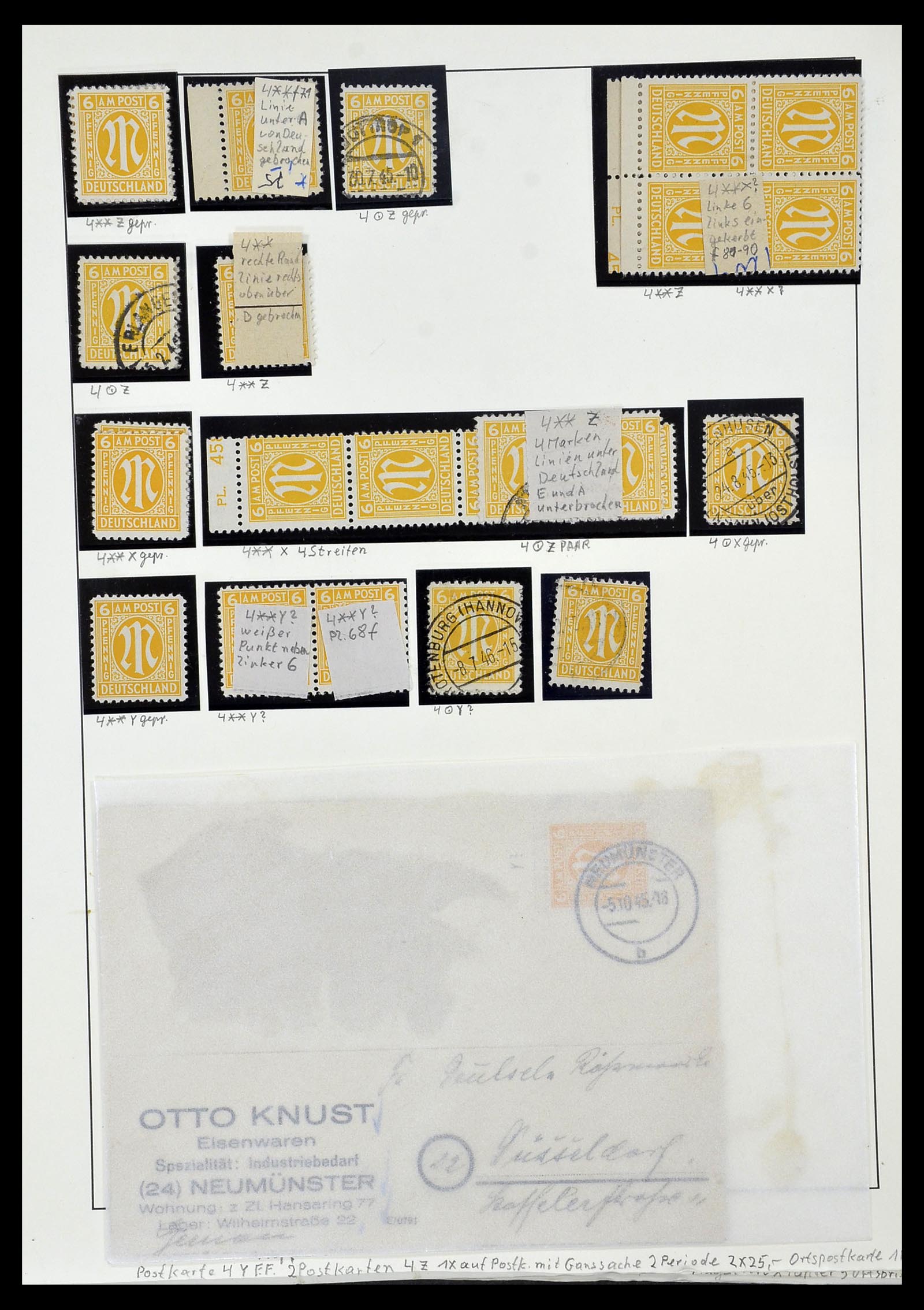 34152 018 - Postzegelverzameling 34152 Duitse Zones 1945-1949.