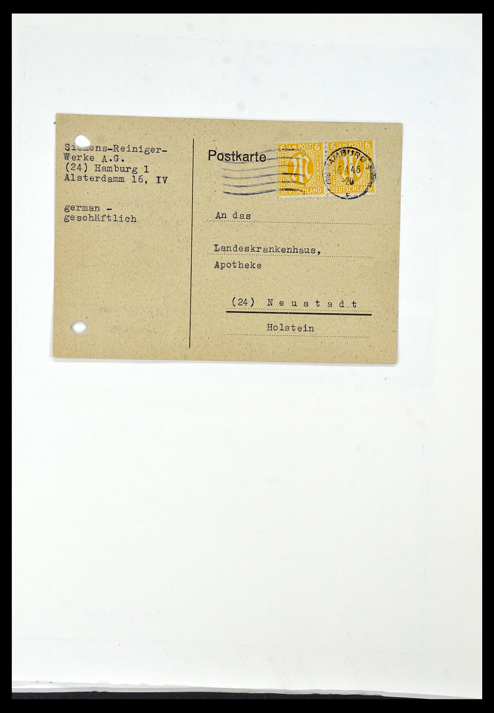 34152 020 - Postzegelverzameling 34152 Duitse Zones 1945-1949.