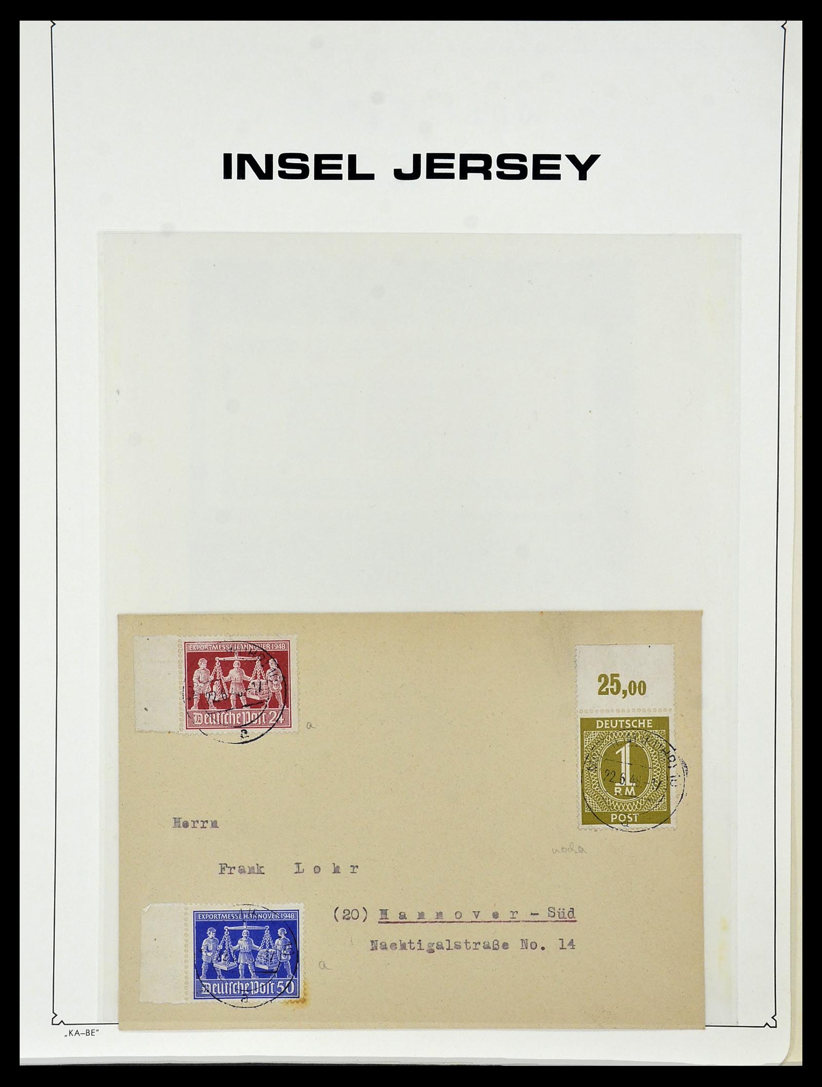 34152 076 - Stamp collection 34152 German Zones 1945-1949.