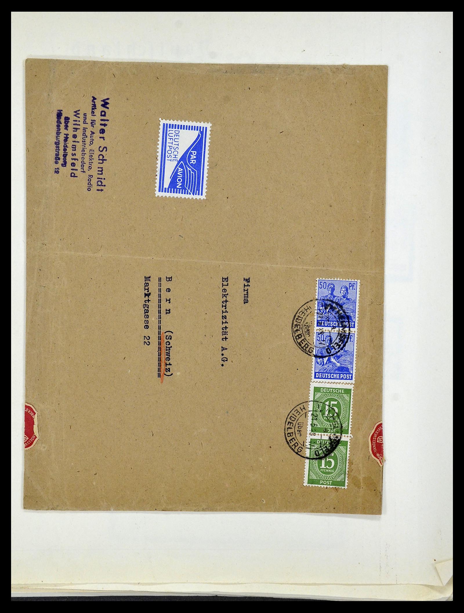 34152 083 - Postzegelverzameling 34152 Duitse Zones 1945-1949.