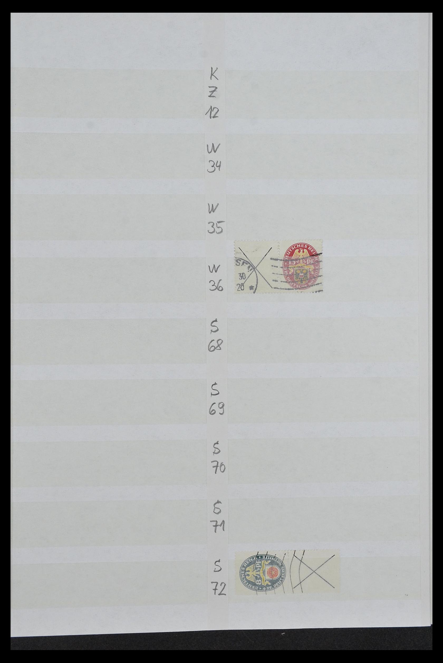 34153 015 - Postzegelverzameling 34153 Duitse Rijk combinaties 1919-1943.