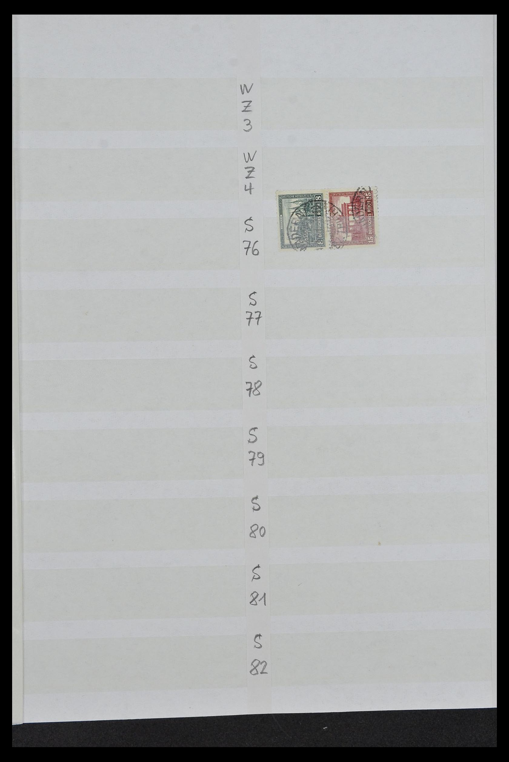 34153 017 - Postzegelverzameling 34153 Duitse Rijk combinaties 1919-1943.