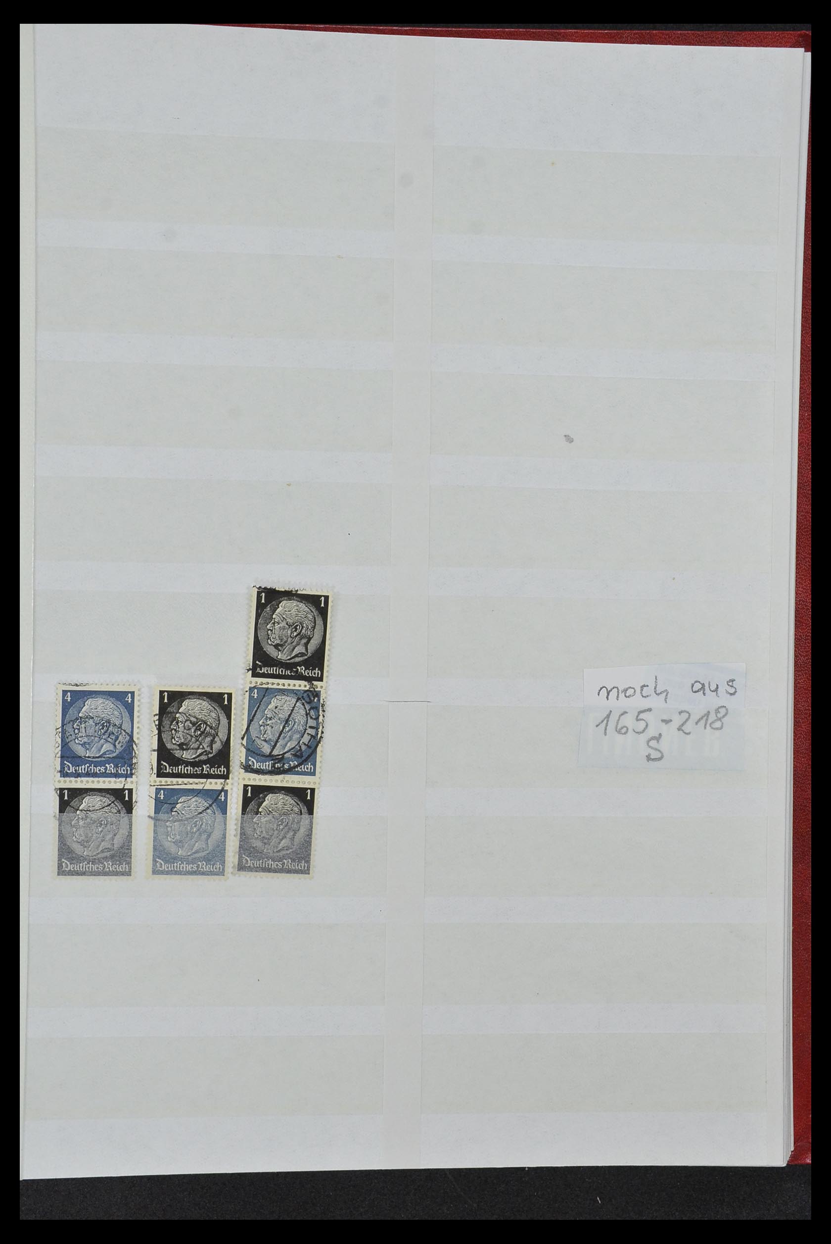 34153 046 - Stamp collection 34153 German Reich combinations 1919-1943.