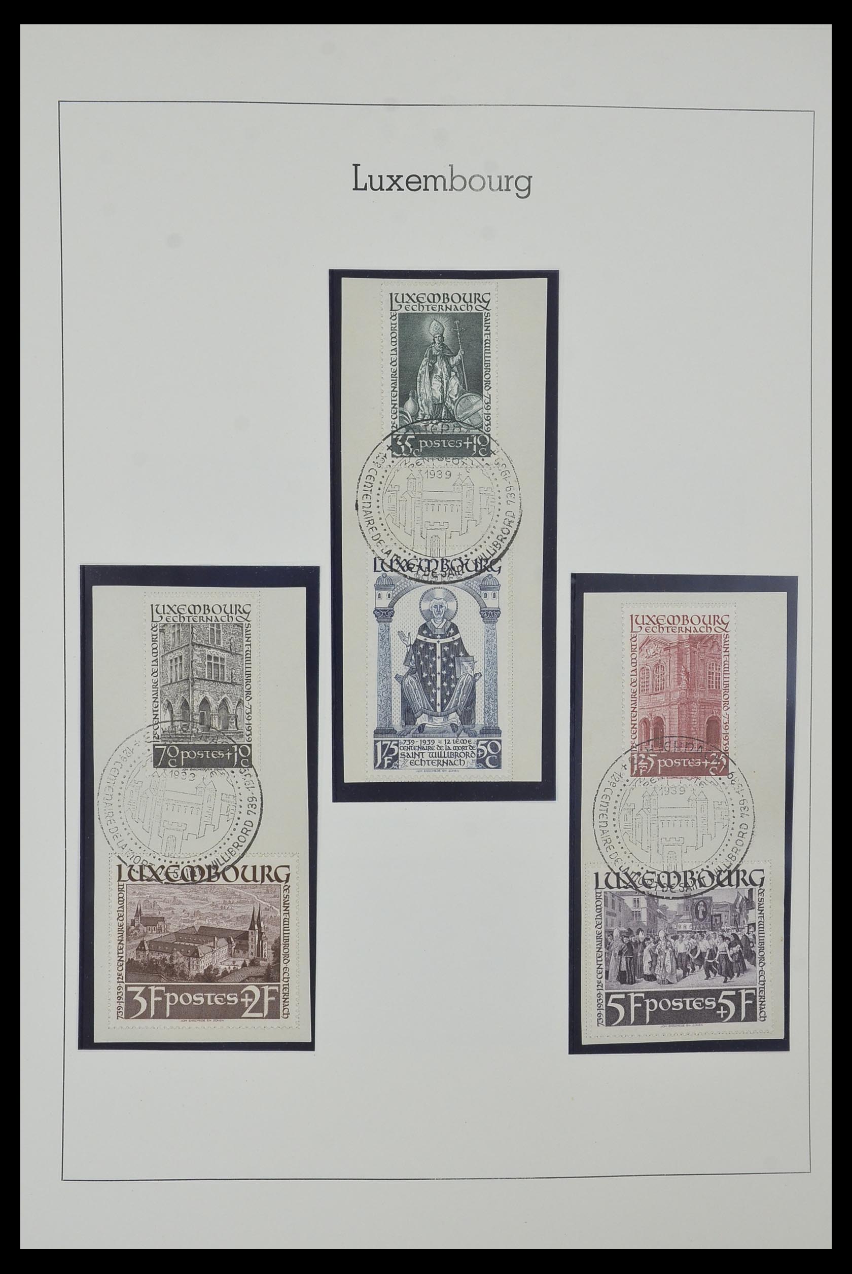 34157 028 - Stamp collection 34157 Luxembourg 1852-1974.