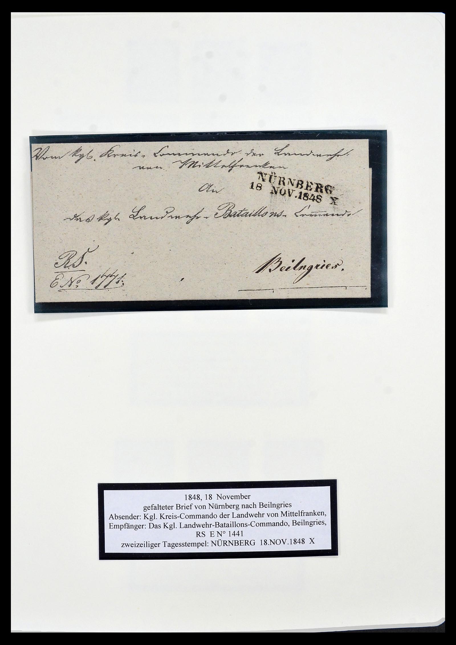 34159 001 - Postzegelverzameling 34159 Oud Duitse Staten 1860-1920.