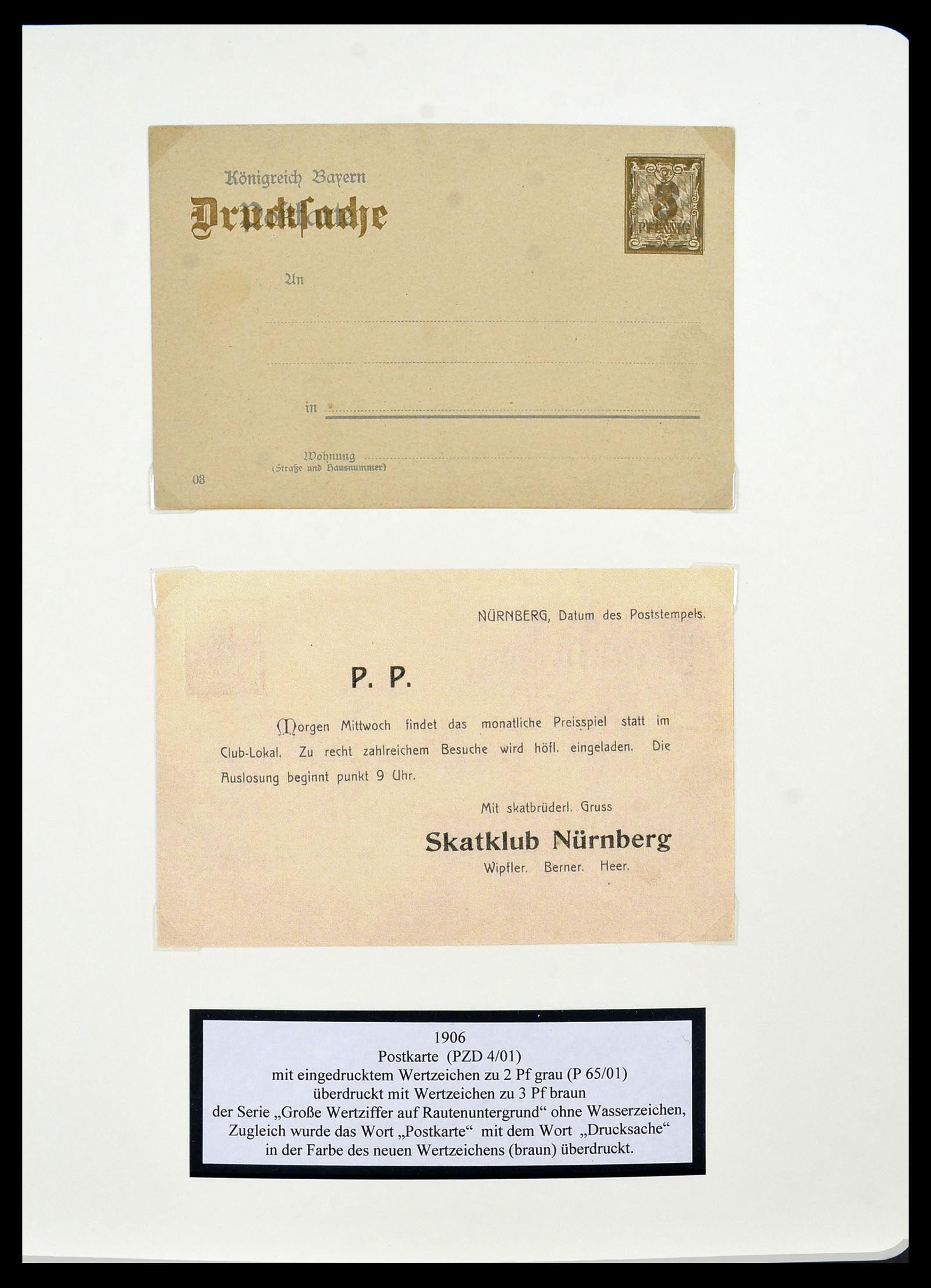34159 018 - Postzegelverzameling 34159 Oud Duitse Staten 1860-1920.