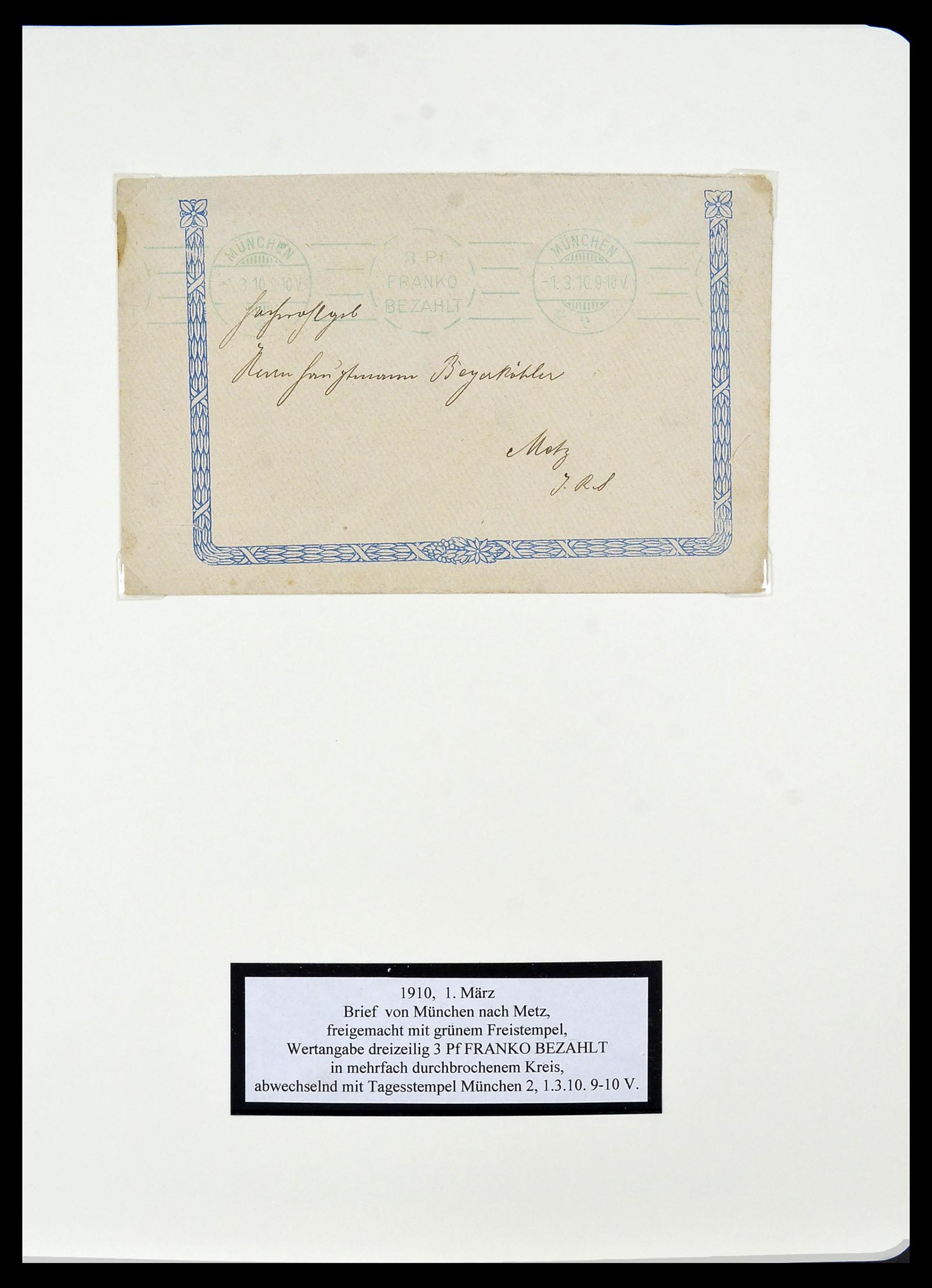 34159 021 - Postzegelverzameling 34159 Oud Duitse Staten 1860-1920.