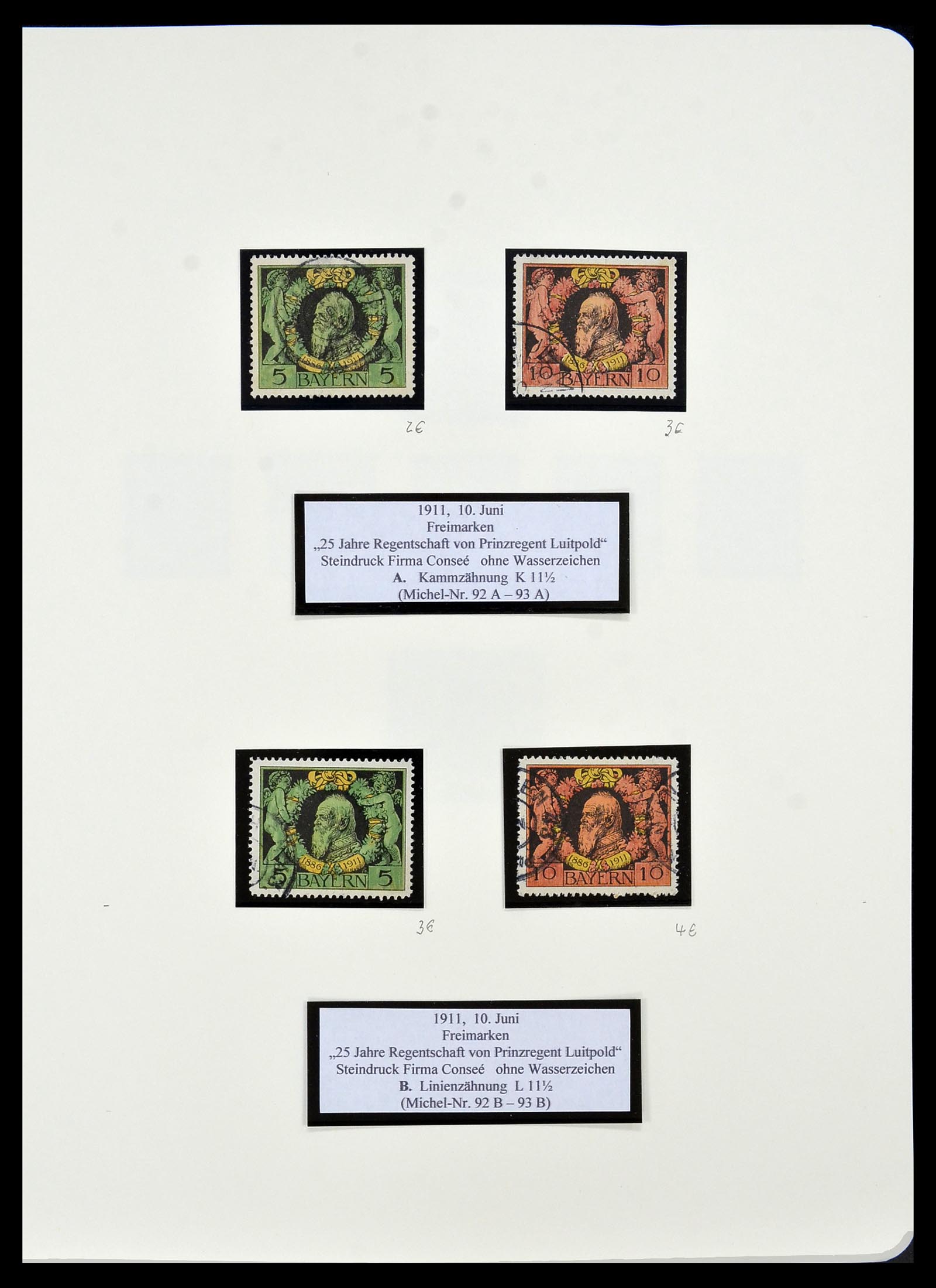 34159 031 - Postzegelverzameling 34159 Oud Duitse Staten 1860-1920.