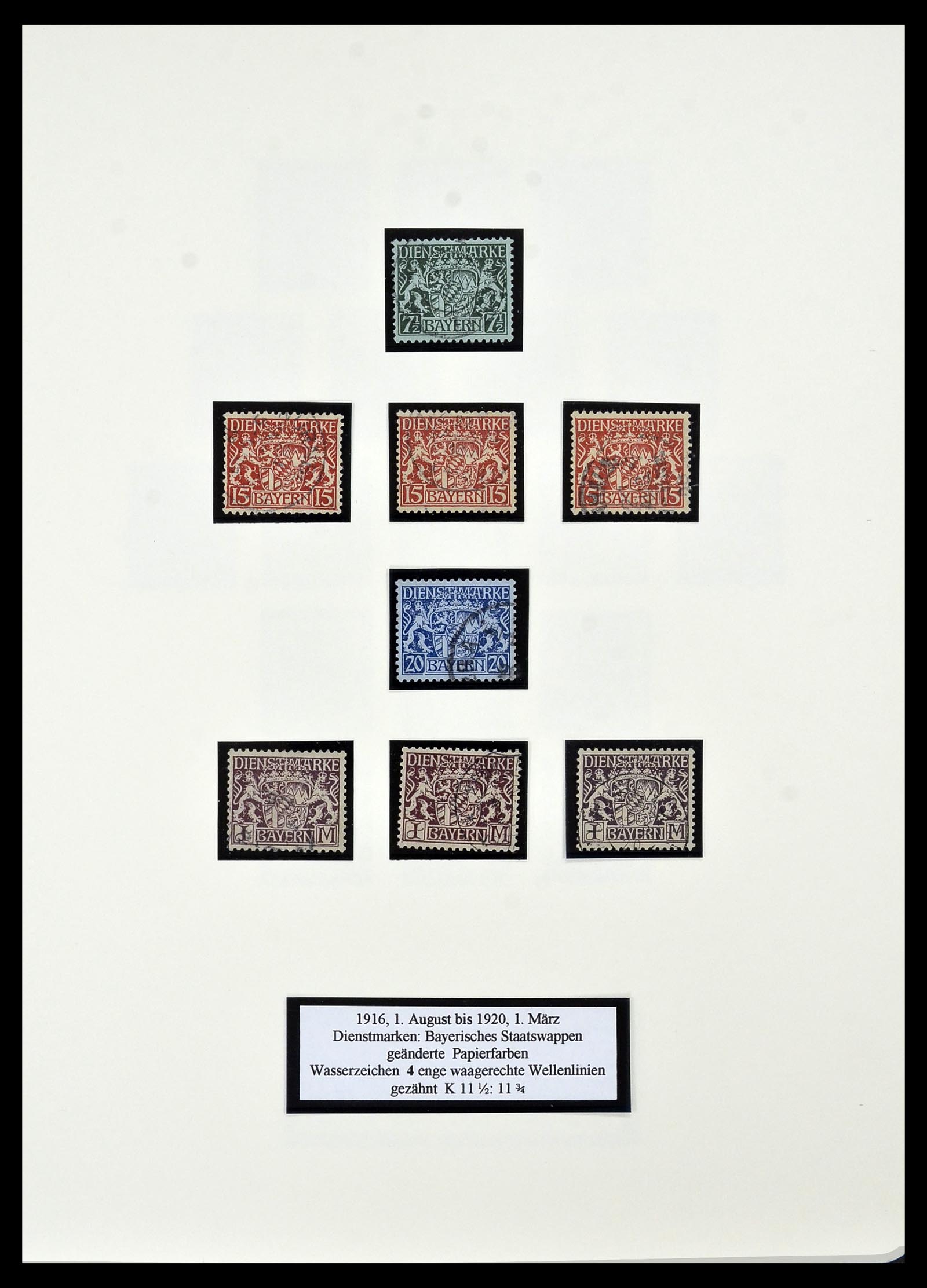 34159 039 - Postzegelverzameling 34159 Oud Duitse Staten 1860-1920.