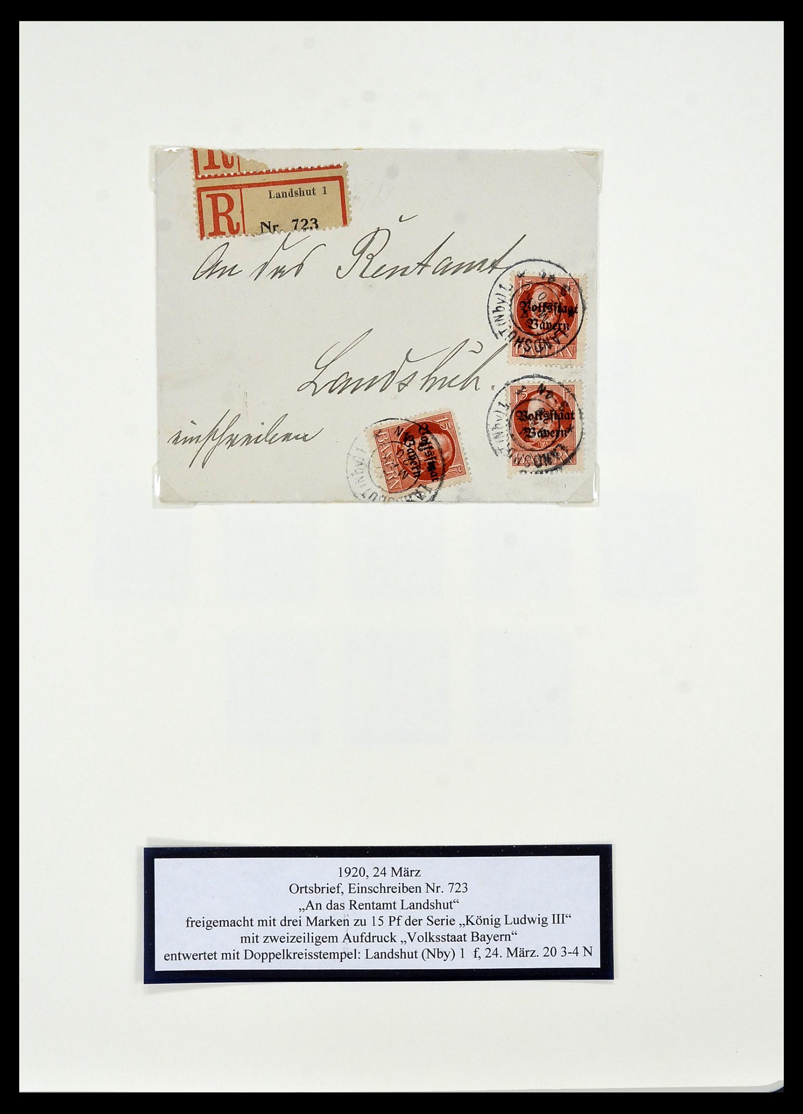 34159 042 - Postzegelverzameling 34159 Oud Duitse Staten 1860-1920.