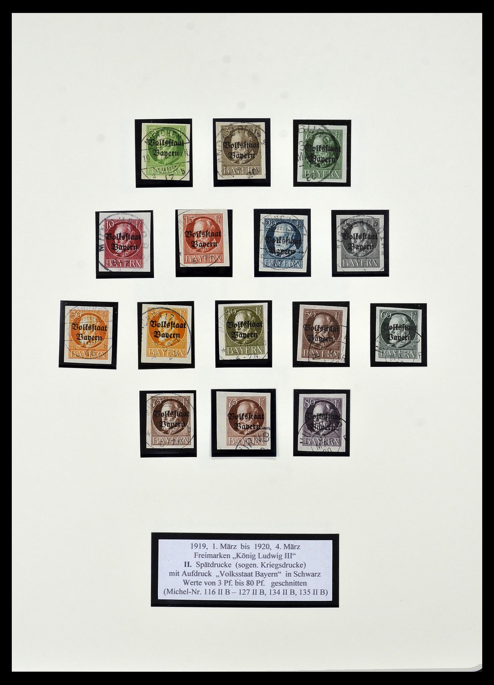34159 043 - Postzegelverzameling 34159 Oud Duitse Staten 1860-1920.
