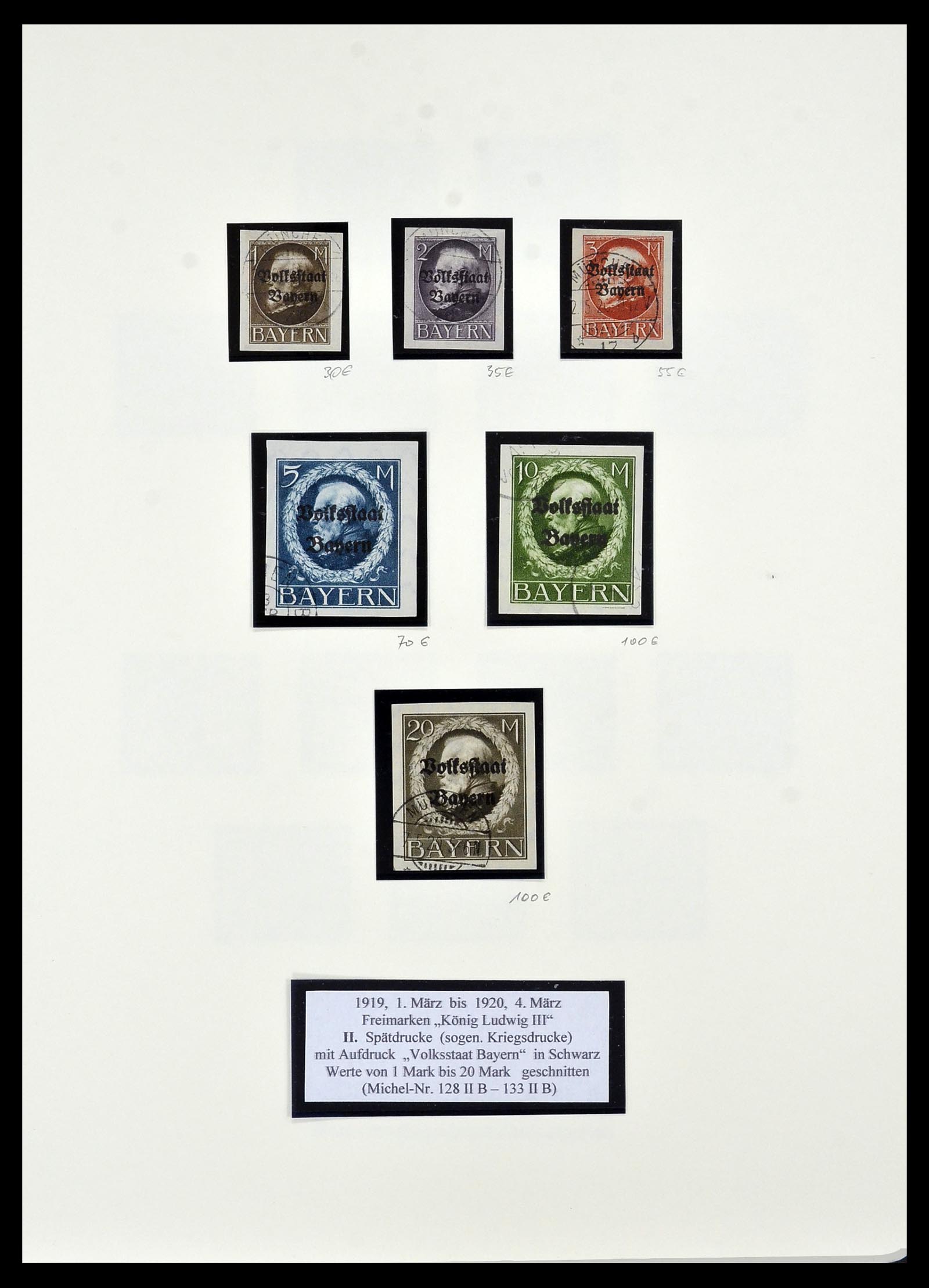 34159 044 - Postzegelverzameling 34159 Oud Duitse Staten 1860-1920.