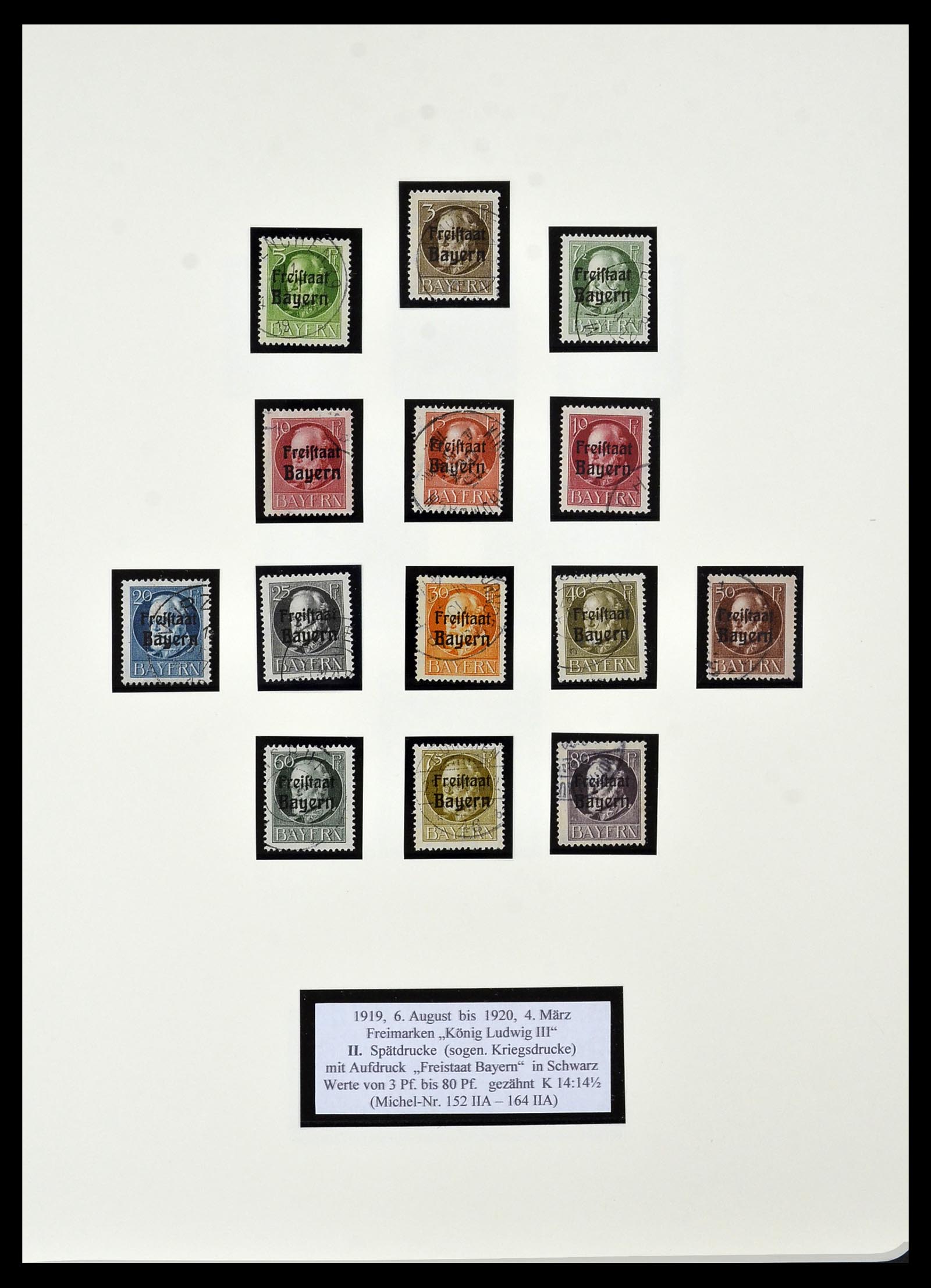 34159 048 - Postzegelverzameling 34159 Oud Duitse Staten 1860-1920.