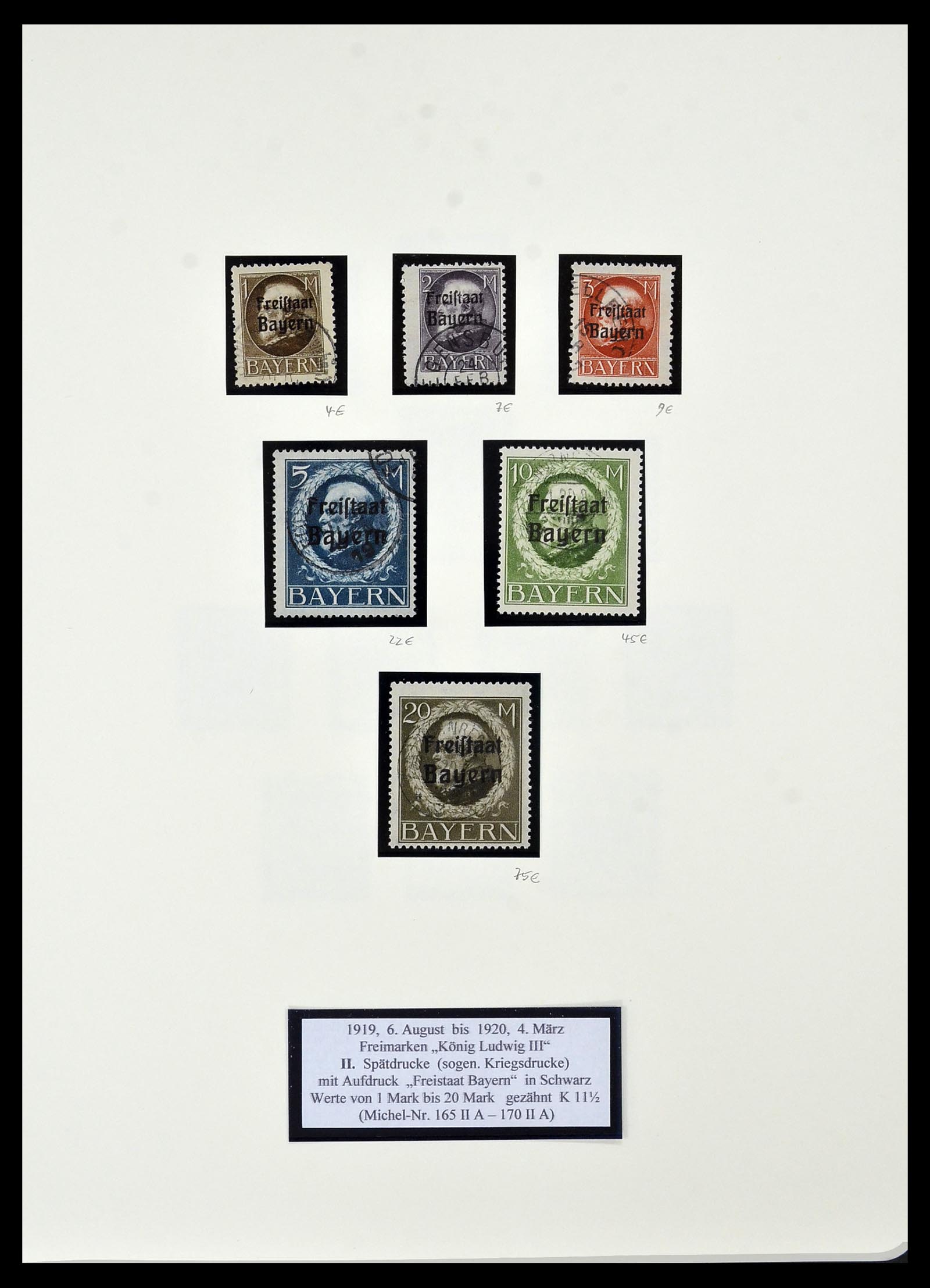 34159 049 - Postzegelverzameling 34159 Oud Duitse Staten 1860-1920.