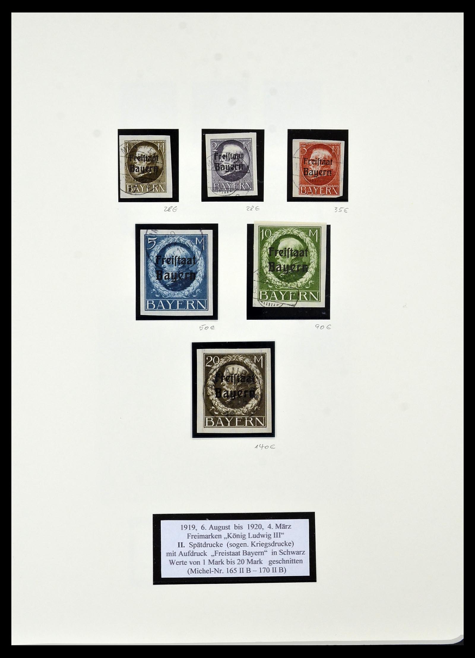 34159 051 - Postzegelverzameling 34159 Oud Duitse Staten 1860-1920.