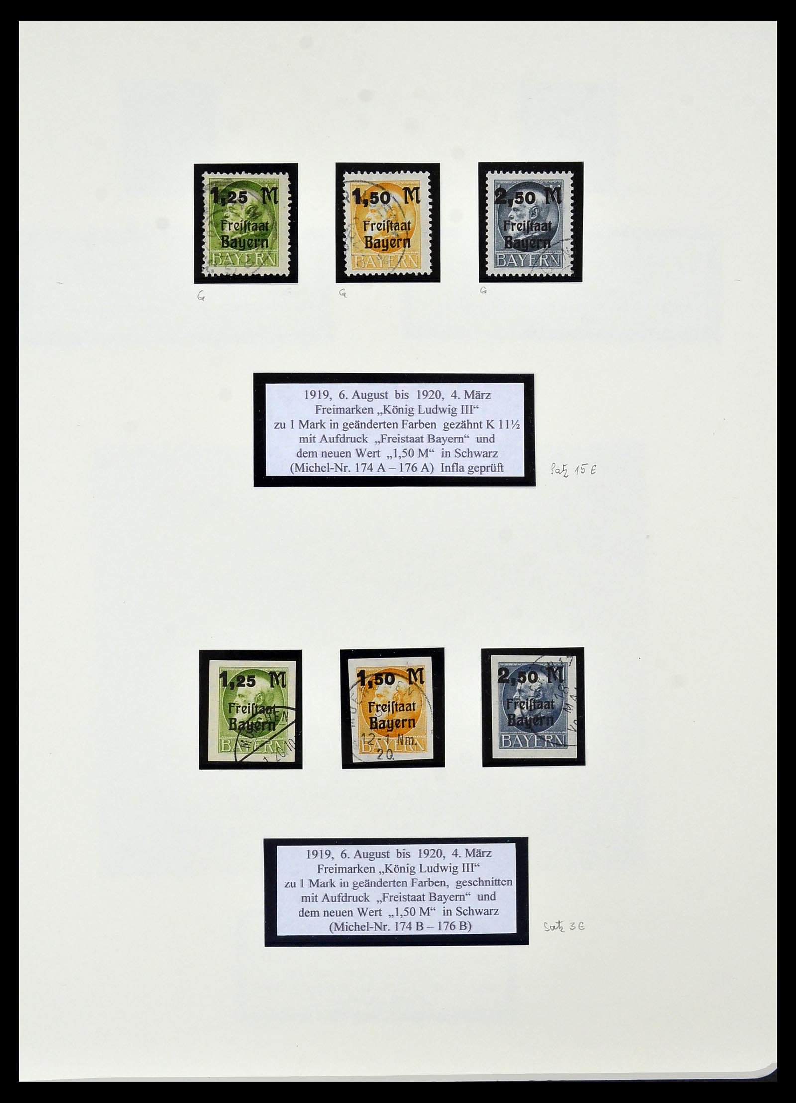 34159 053 - Postzegelverzameling 34159 Oud Duitse Staten 1860-1920.