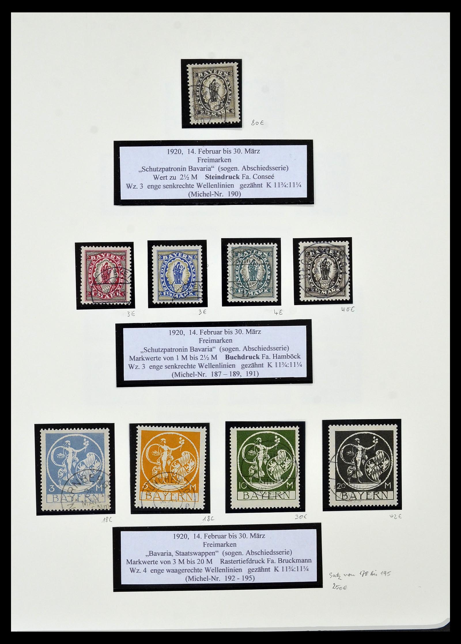 34159 056 - Stamp collection 34159 Old German States 1860-1920.