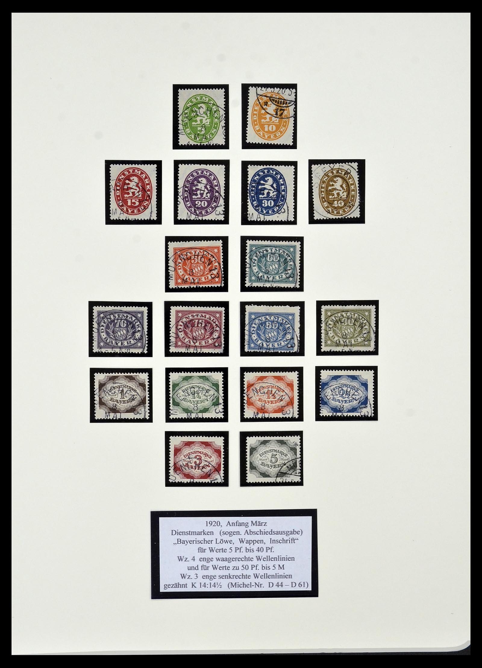 34159 057 - Postzegelverzameling 34159 Oud Duitse Staten 1860-1920.