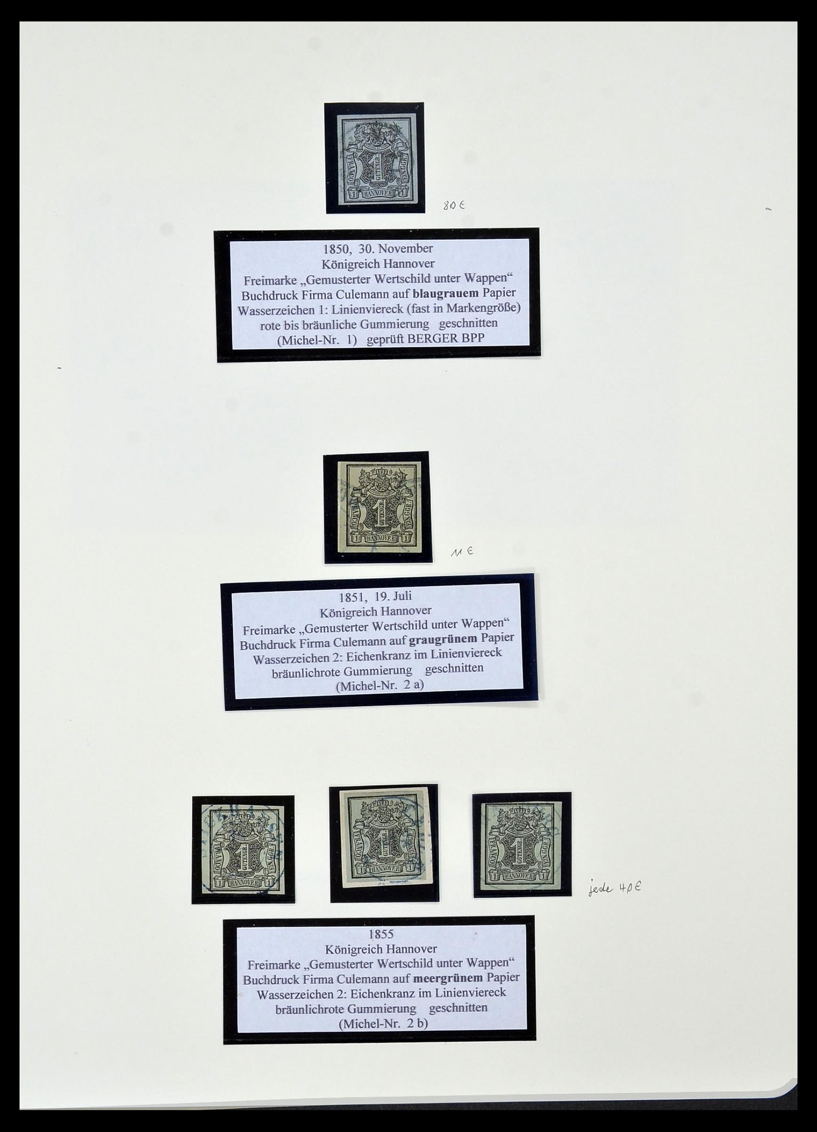 34159 061 - Postzegelverzameling 34159 Oud Duitse Staten 1860-1920.