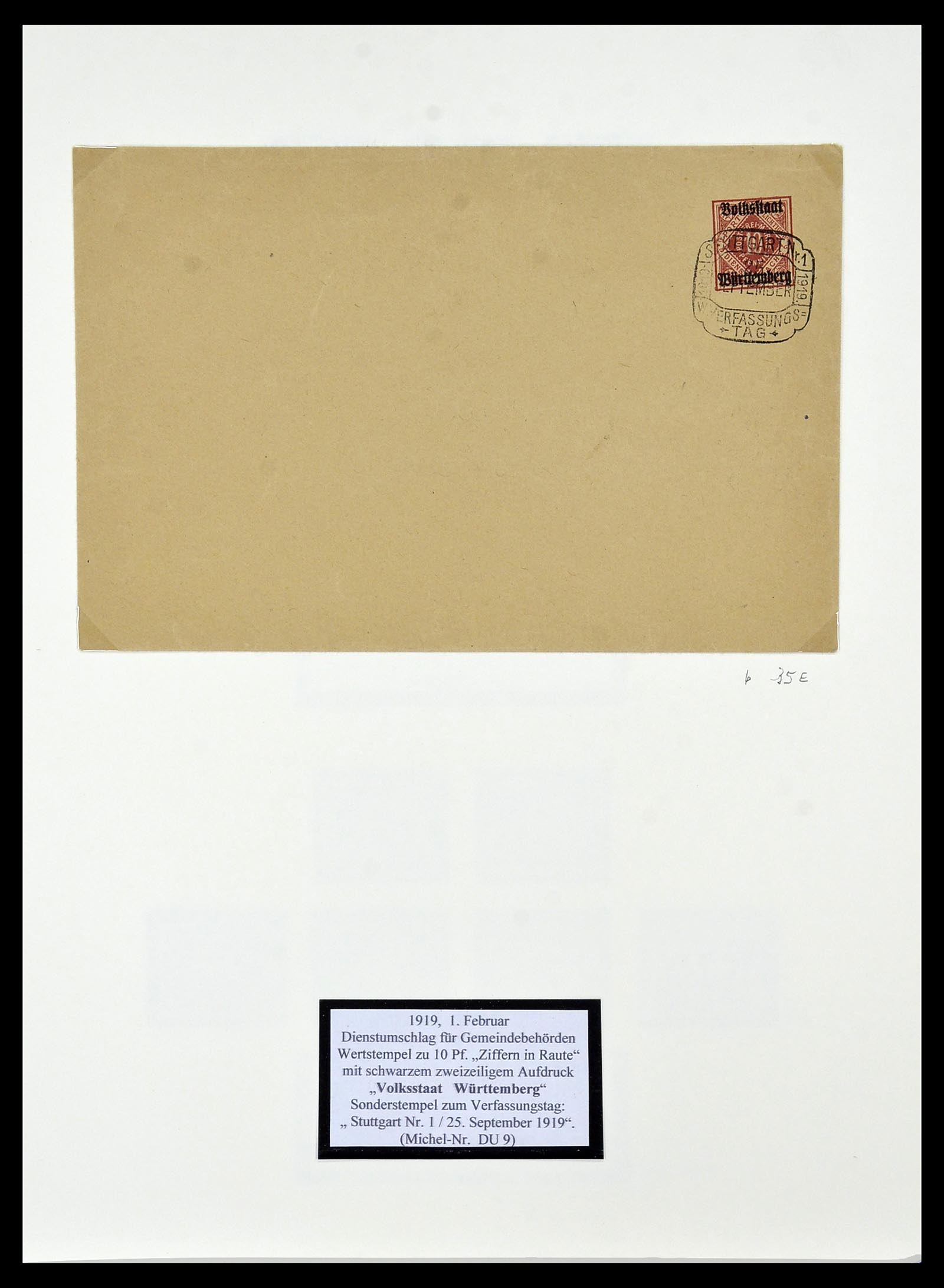 34159 073 - Postzegelverzameling 34159 Oud Duitse Staten 1860-1920.