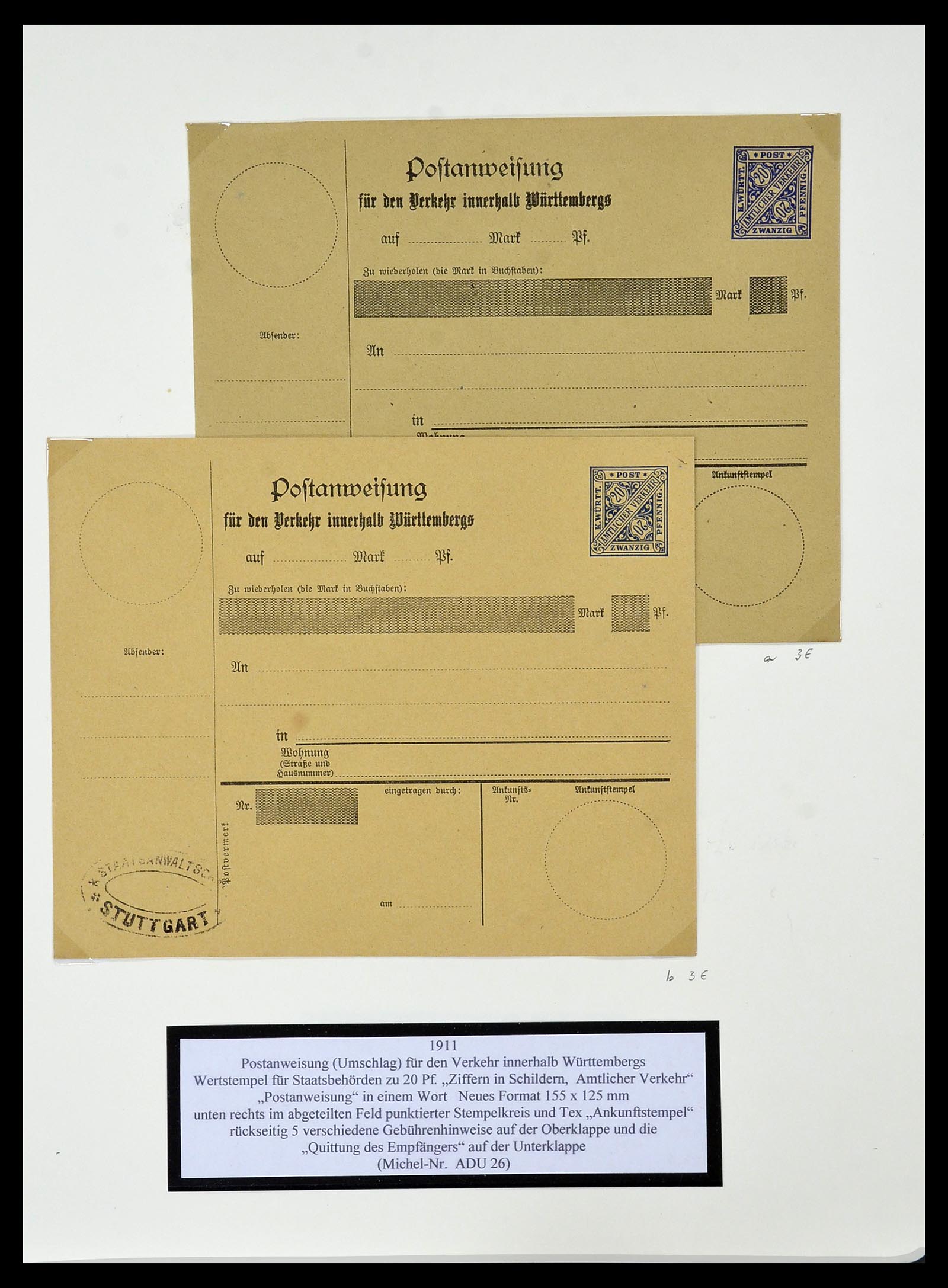 34159 084 - Stamp collection 34159 Old German States 1860-1920.