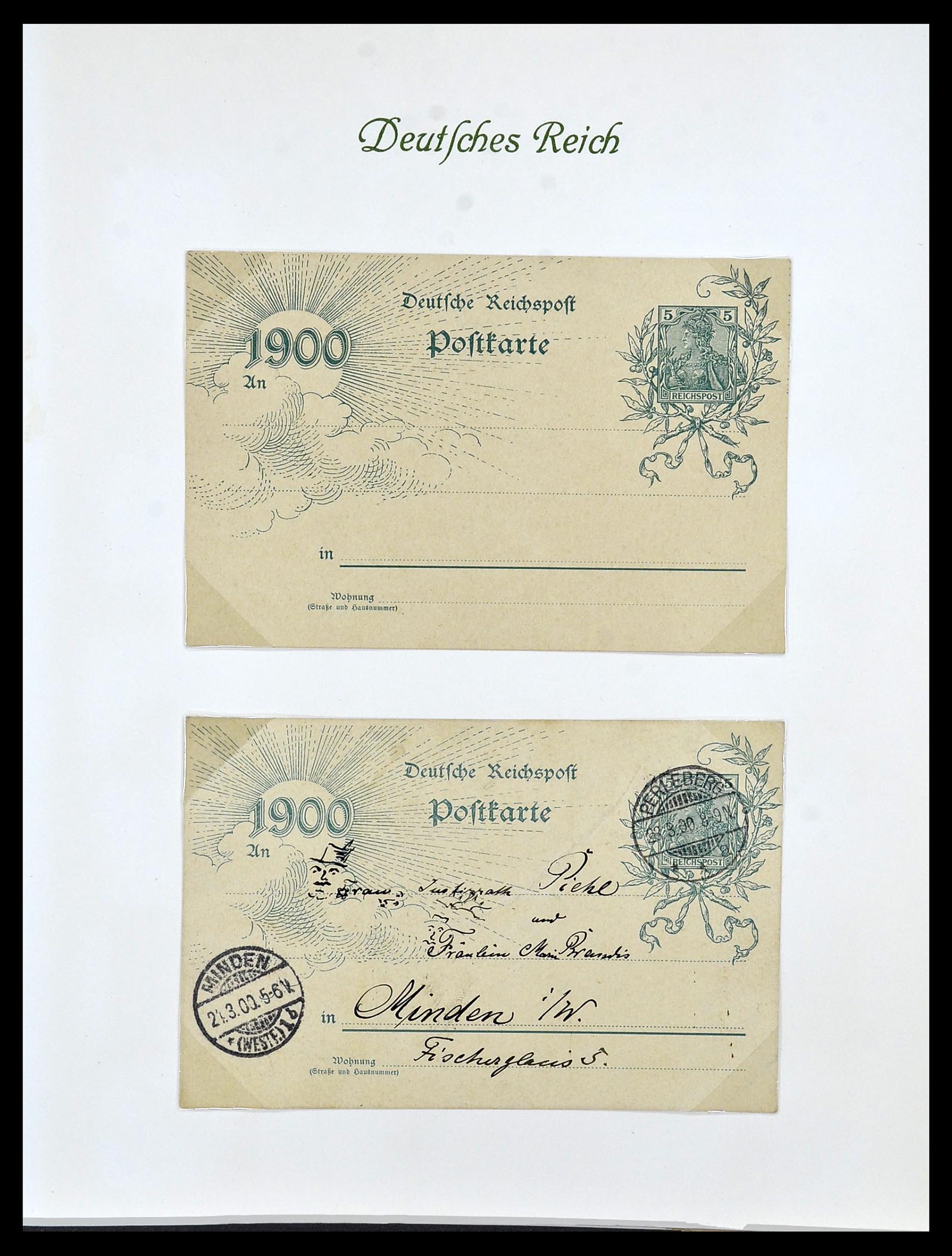 34160 005 - Postzegelverzameling 34160 Duitse Rijk 1872-1931.