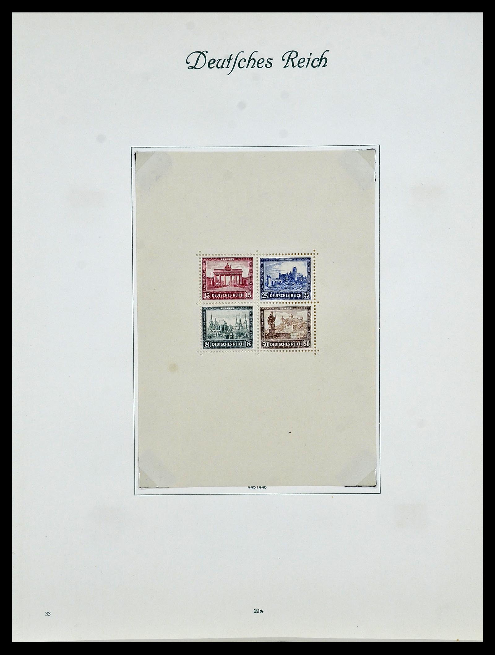 34160 046 - Stamp collection 34160 German Reich 1872-1931.