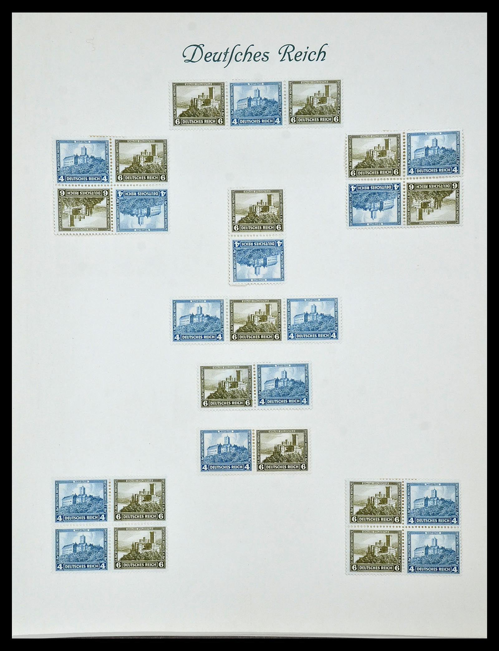34160 055 - Stamp collection 34160 German Reich 1872-1931.