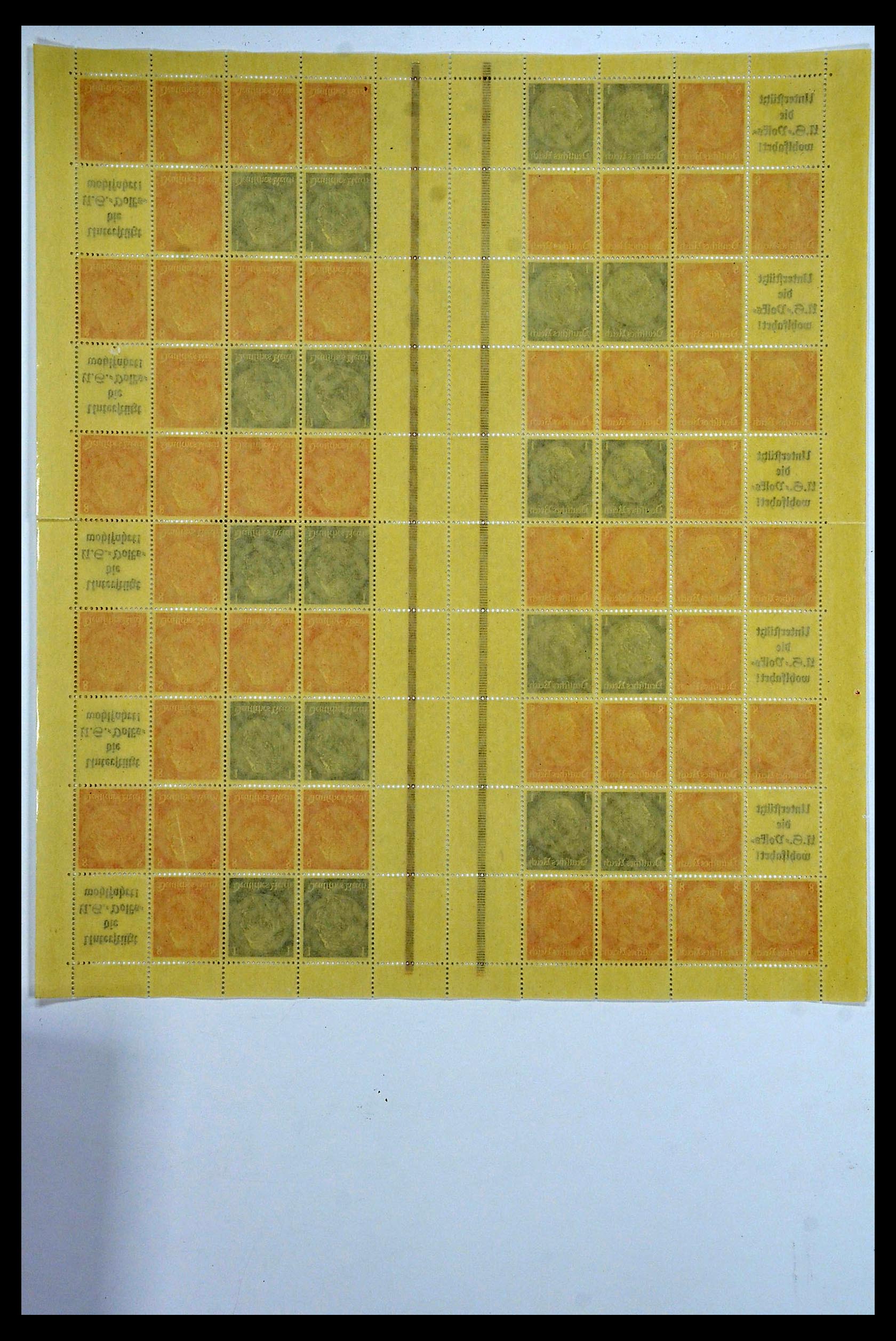 34164 020 - Postzegelverzameling 34164 Duitse Rijk Markenheftchenbogen 1933-1942.