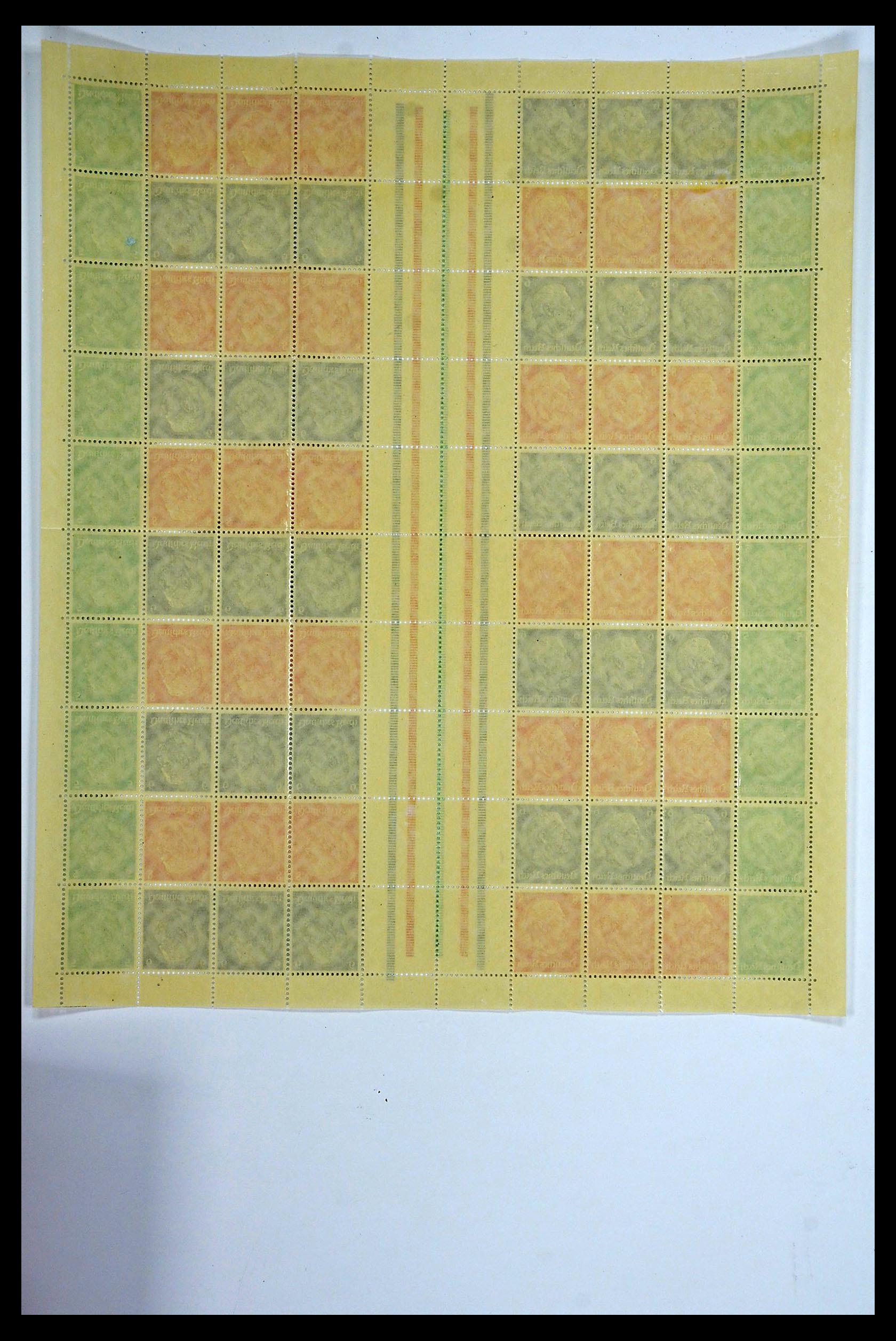 34164 028 - Postzegelverzameling 34164 Duitse Rijk Markenheftchenbogen 1933-1942.