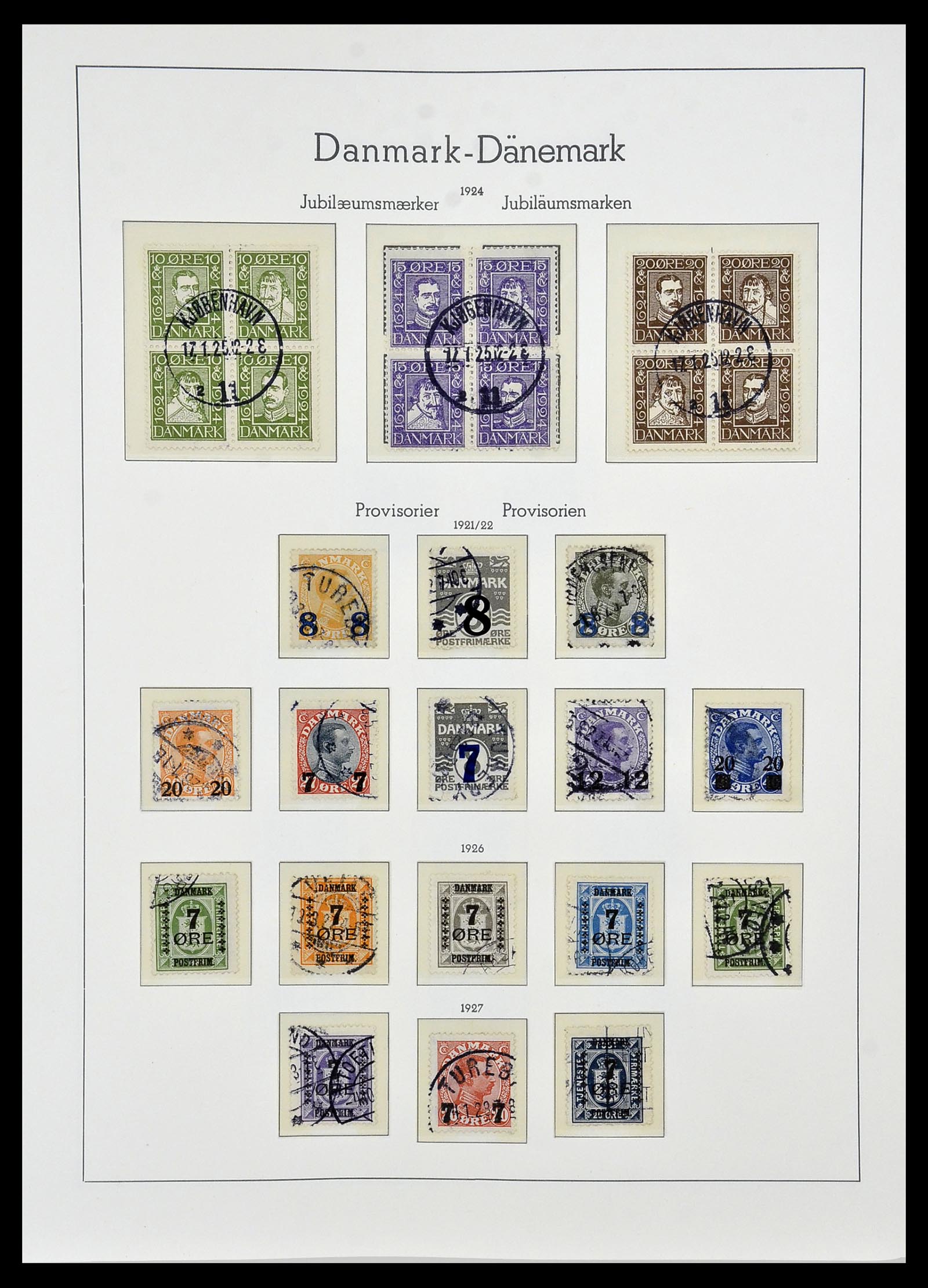 34165 009 - Postzegelverzameling 34165 Denemarken 1851-2004.