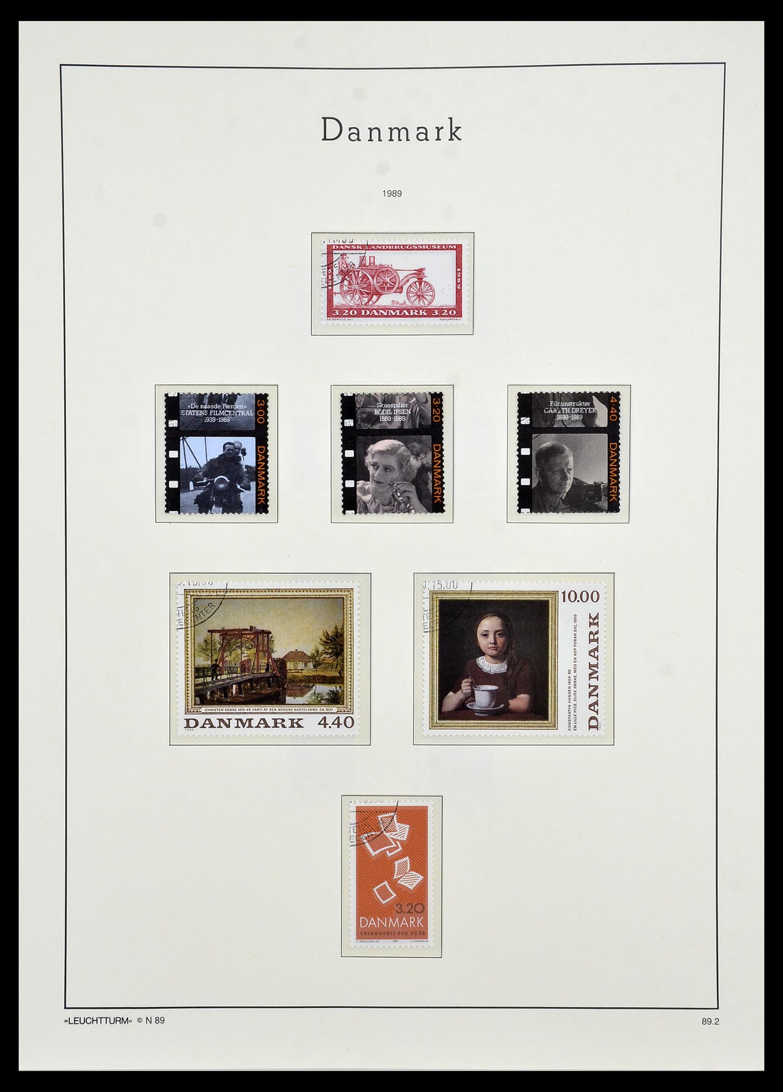 34165 082 - Postzegelverzameling 34165 Denemarken 1851-2004.