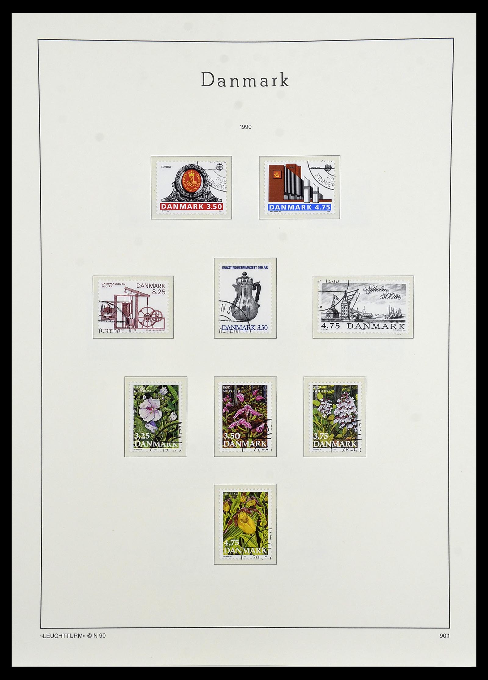 34165 084 - Postzegelverzameling 34165 Denemarken 1851-2004.