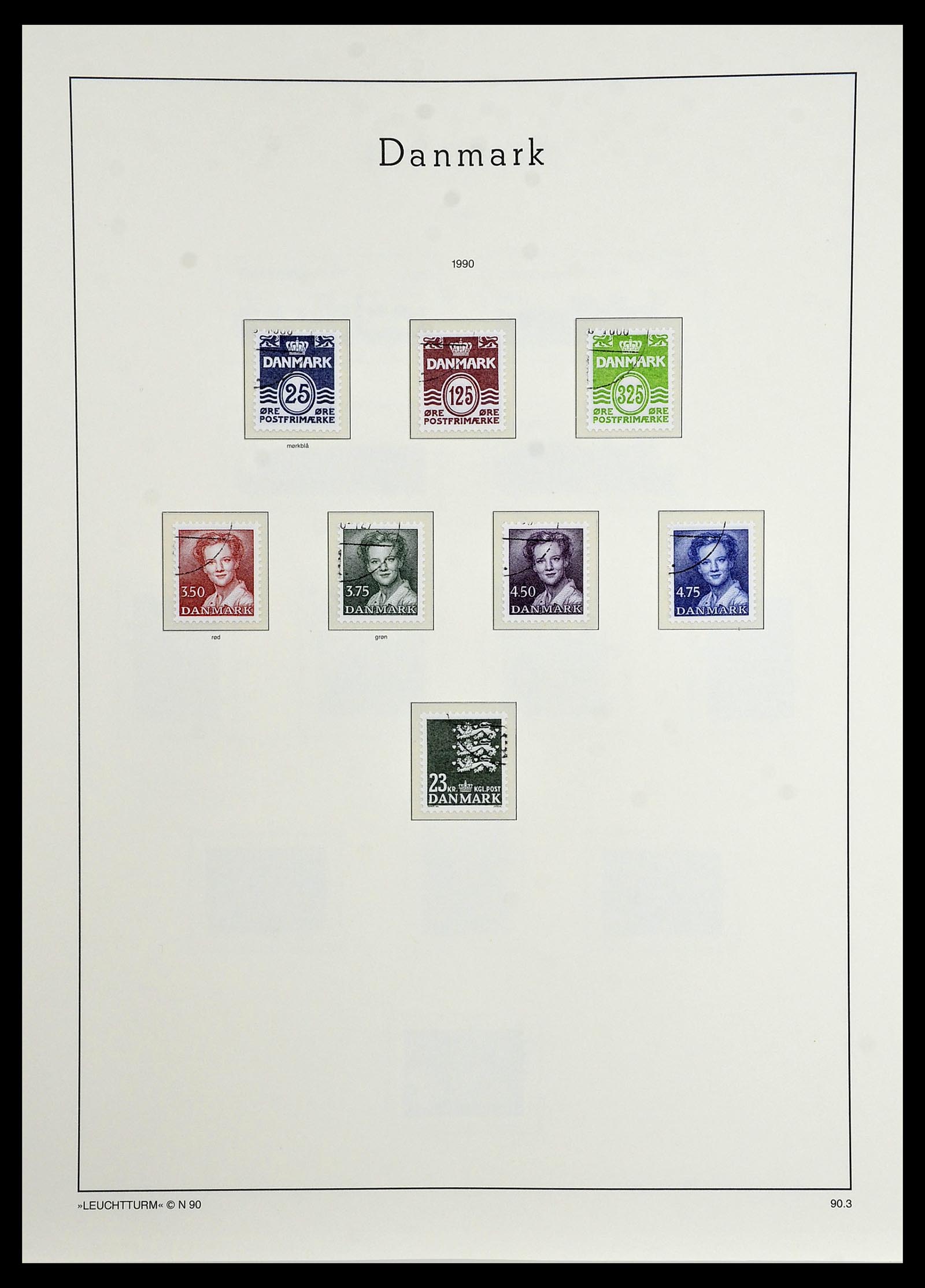 34165 086 - Postzegelverzameling 34165 Denemarken 1851-2004.