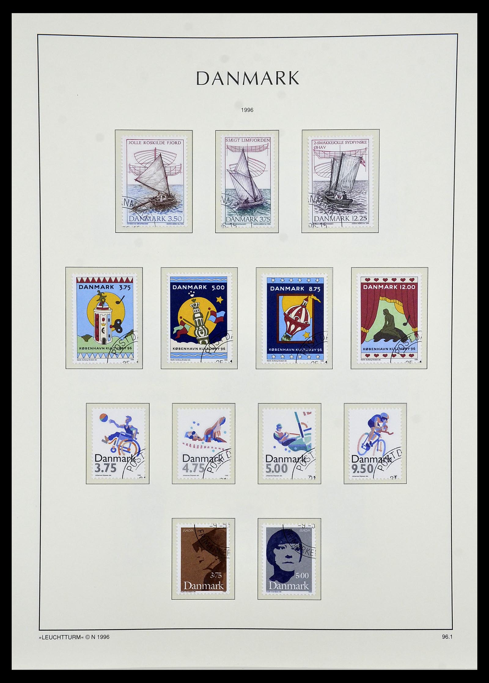 34165 099 - Postzegelverzameling 34165 Denemarken 1851-2004.