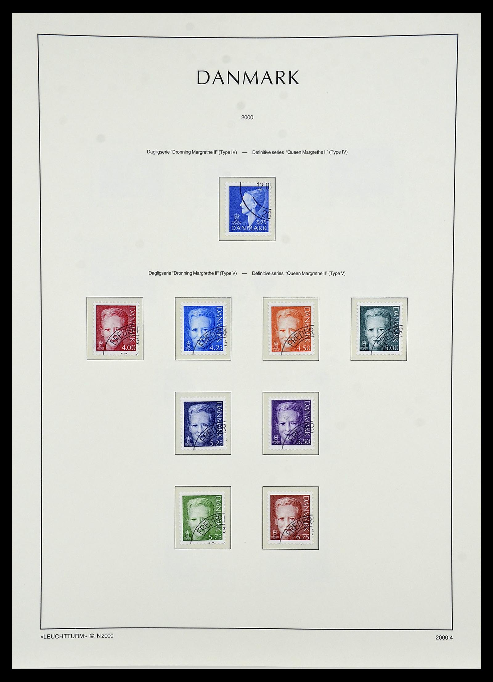 34165 116 - Postzegelverzameling 34165 Denemarken 1851-2004.