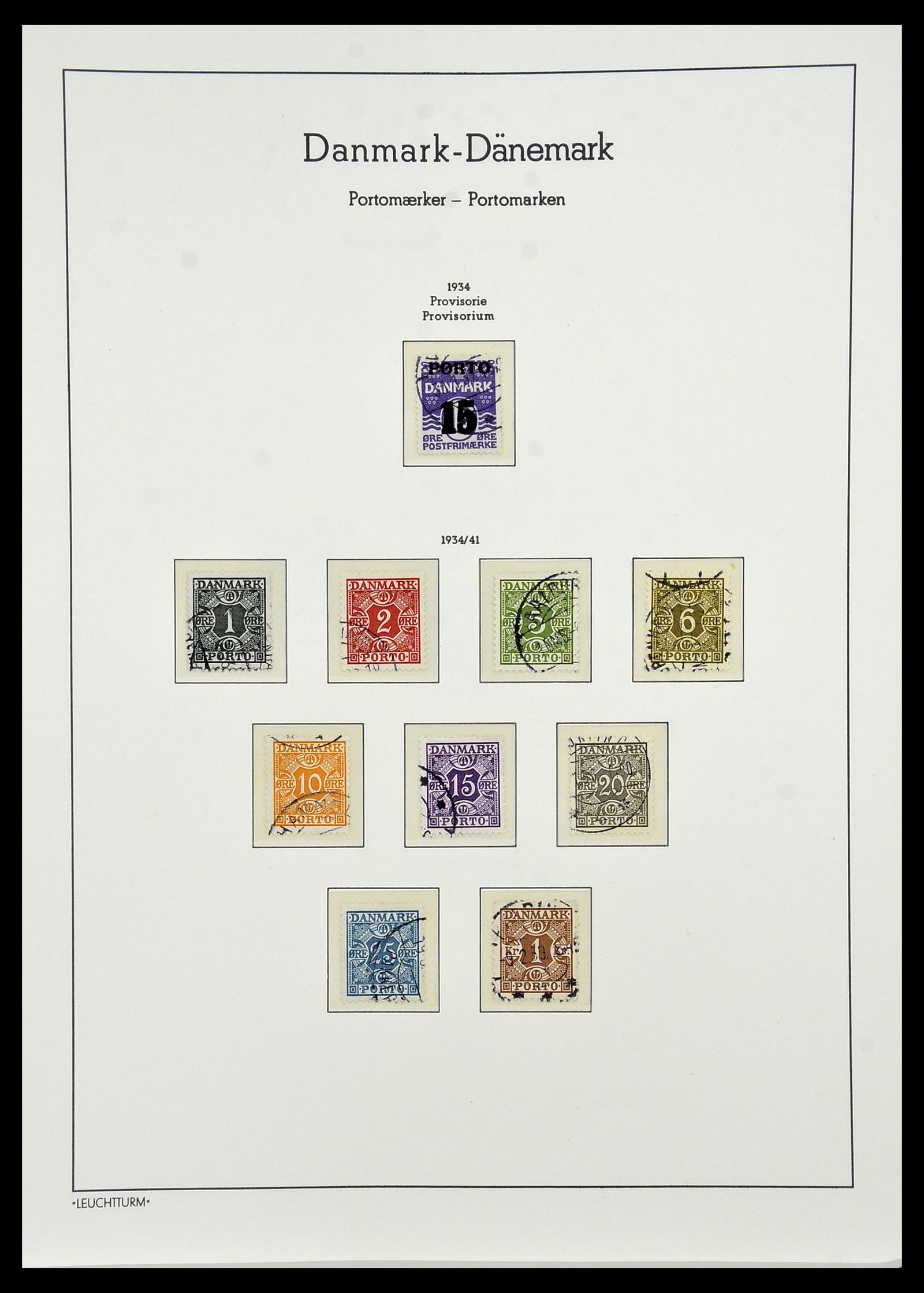 34165 136 - Postzegelverzameling 34165 Denemarken 1851-2004.