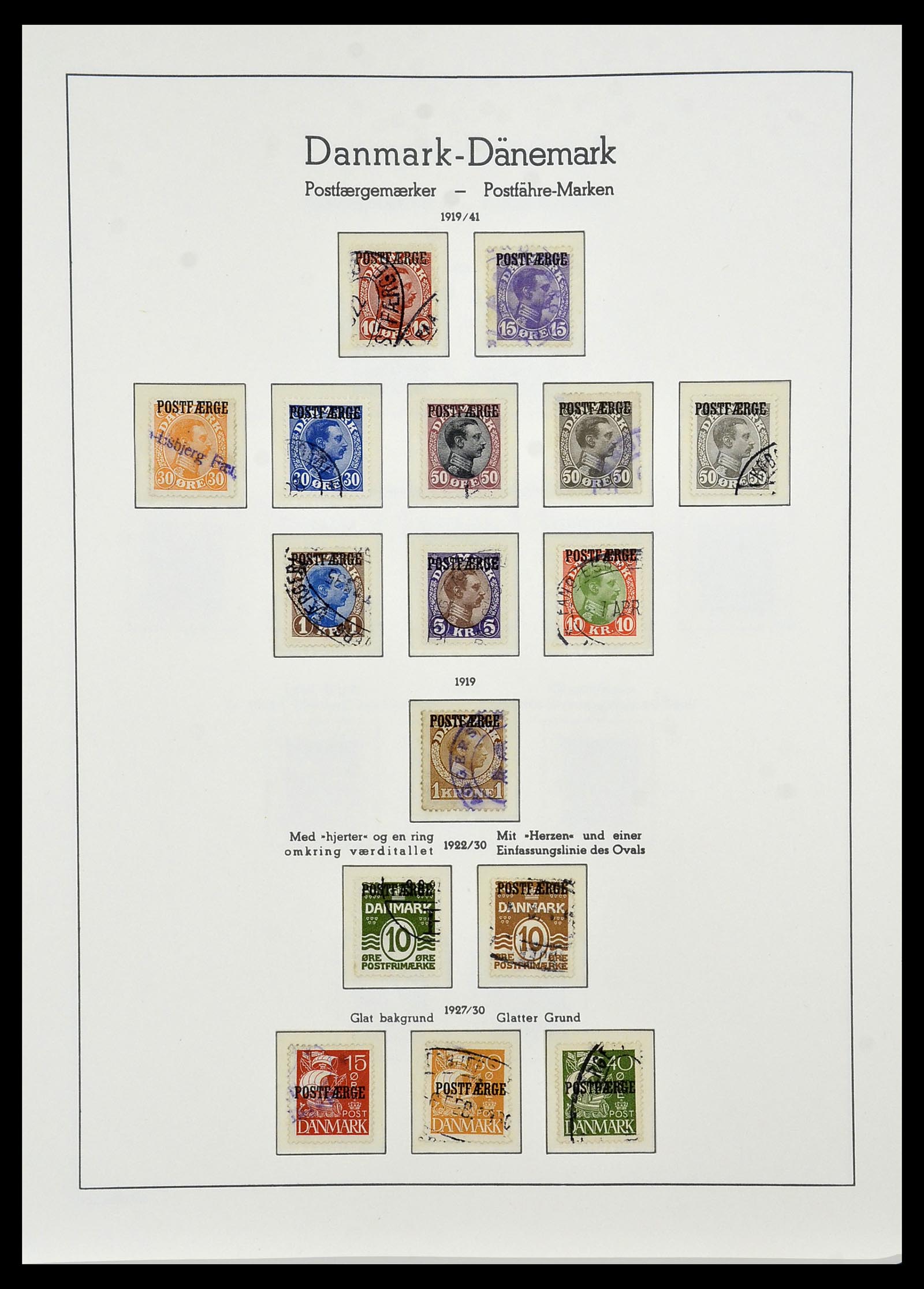 34165 139 - Postzegelverzameling 34165 Denemarken 1851-2004.