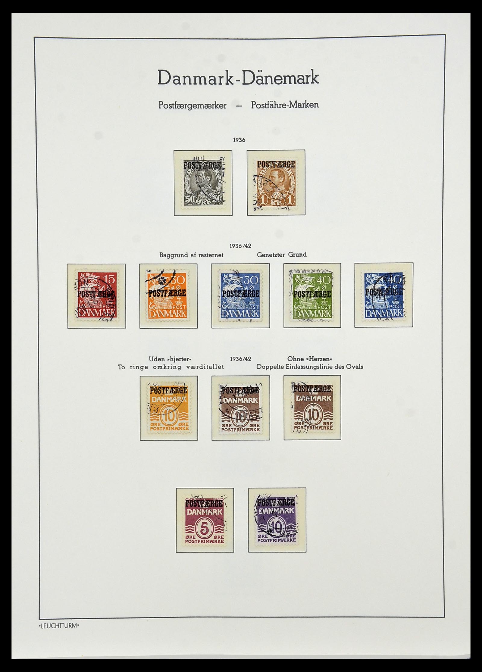 34165 140 - Stamp collection 34165 Denmark 1851-2004.